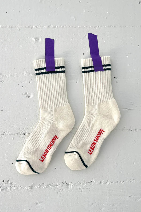 Le Bon Shoppe - Boyfriend Socks | Parchment