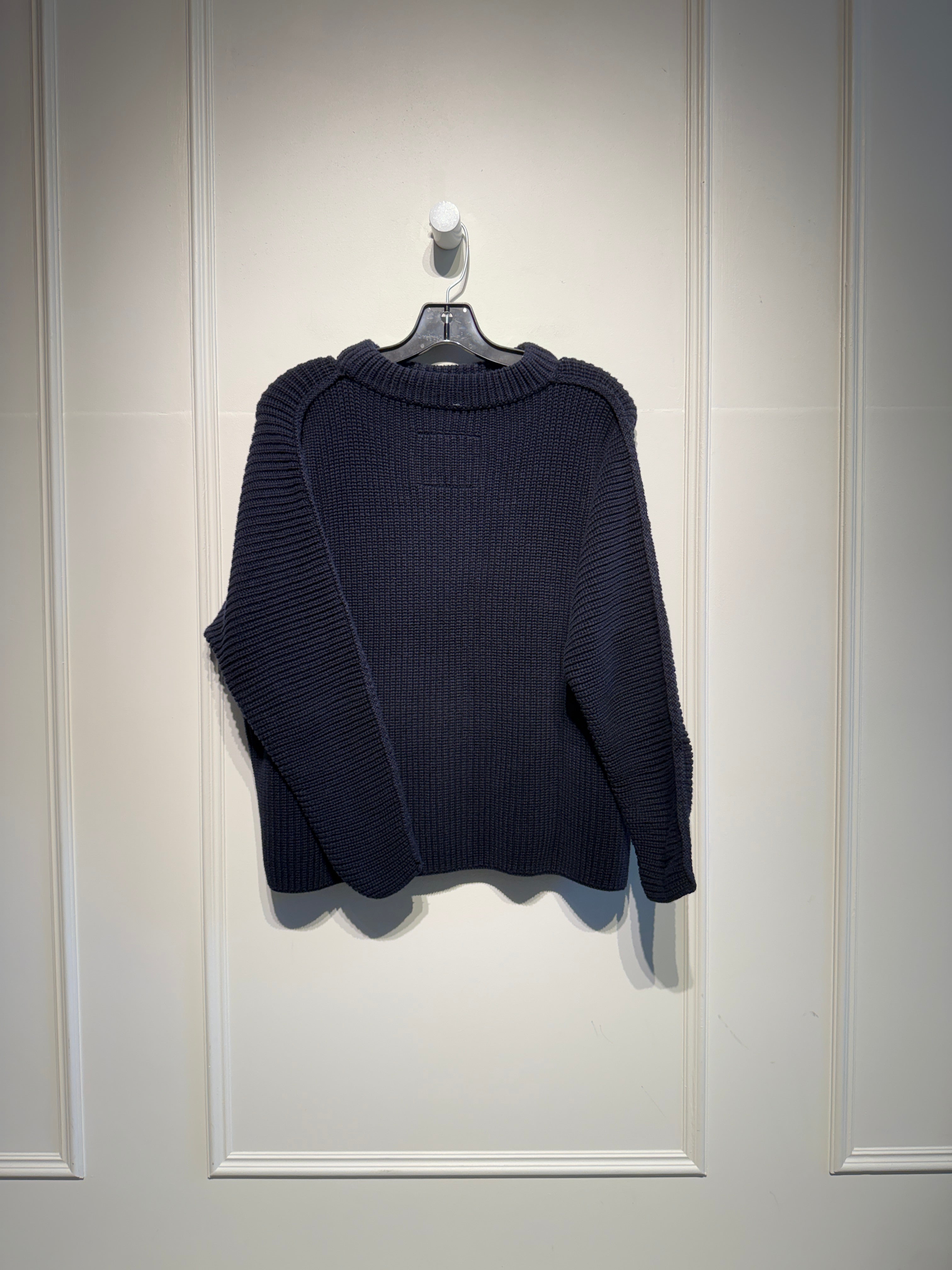 Frank & Eileen Dark Navy "Montecito' Sweater (M)