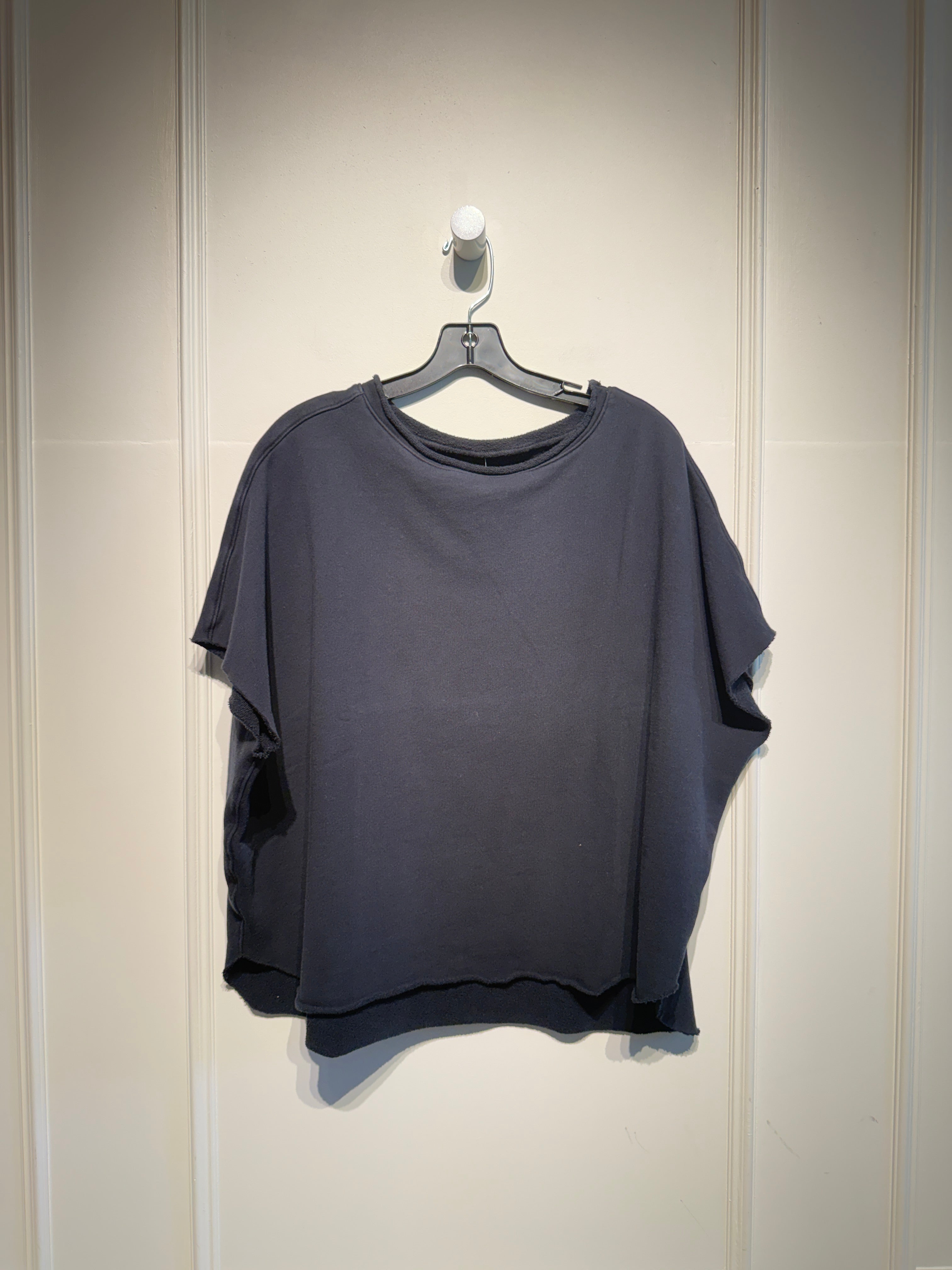 Frank & Eileen Dark Navy "Olive" Top (OS)