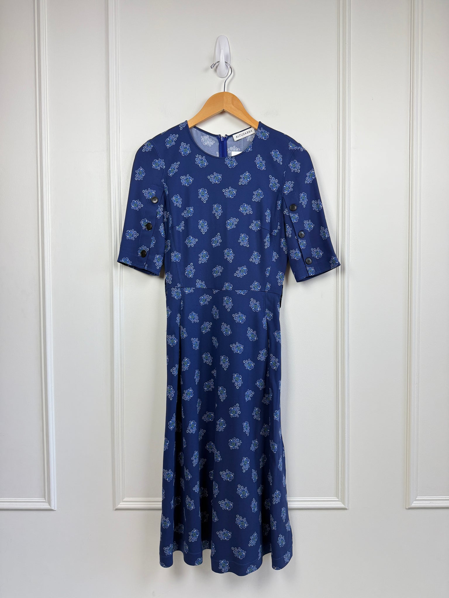Altuzarra Blue Pattern Dress (S) Altuzarra Blue Pattern Dress (S)
