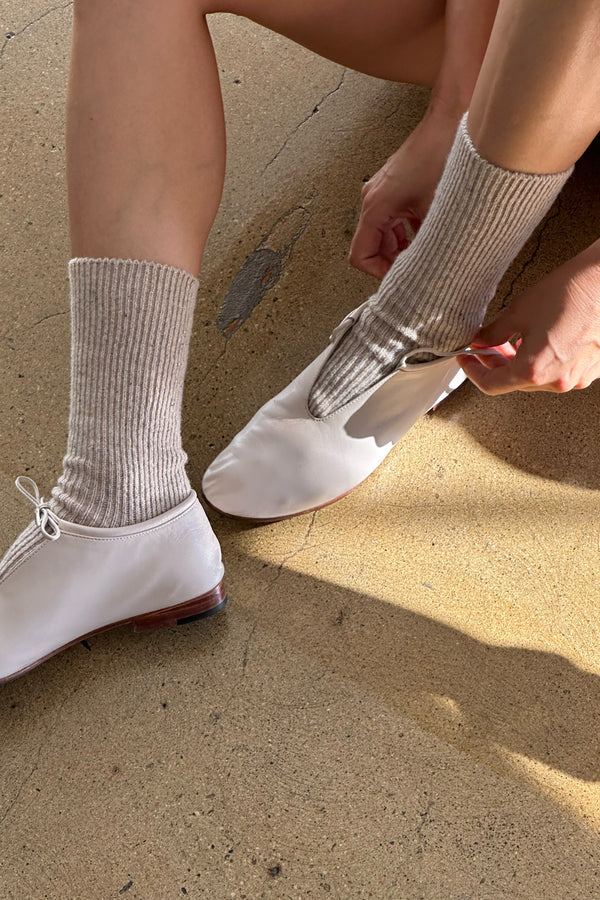 Le Bon Shoppe - Winter Sparkle Socks | Champagne