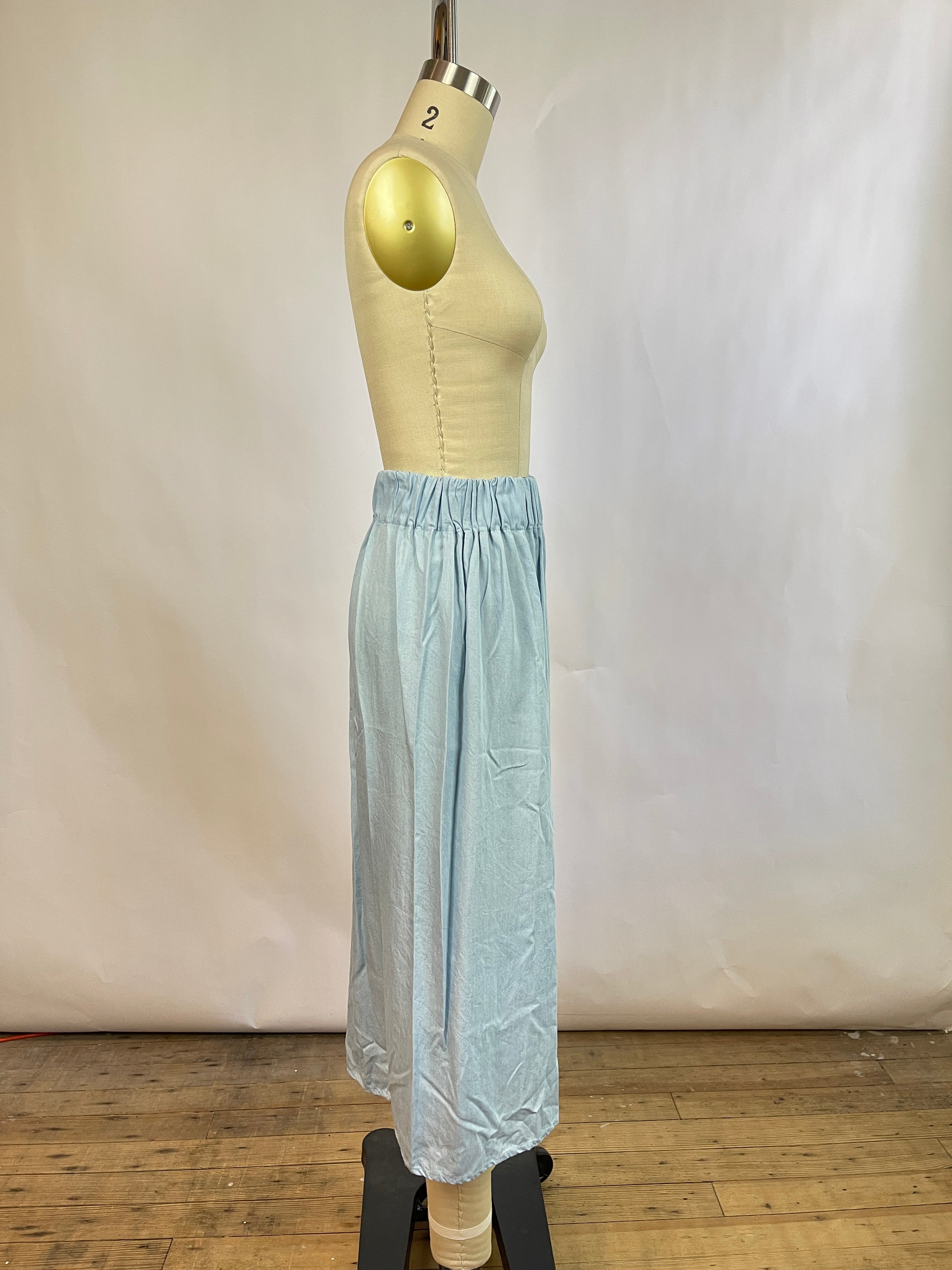 Vladamir Karaleev Blue Midi Skirt (M)