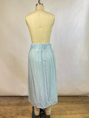 Vladamir Karaleev Blue Midi Skirt (M)