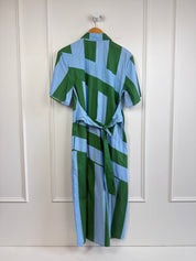 Frances Valentine Green & Blue Dress (S)