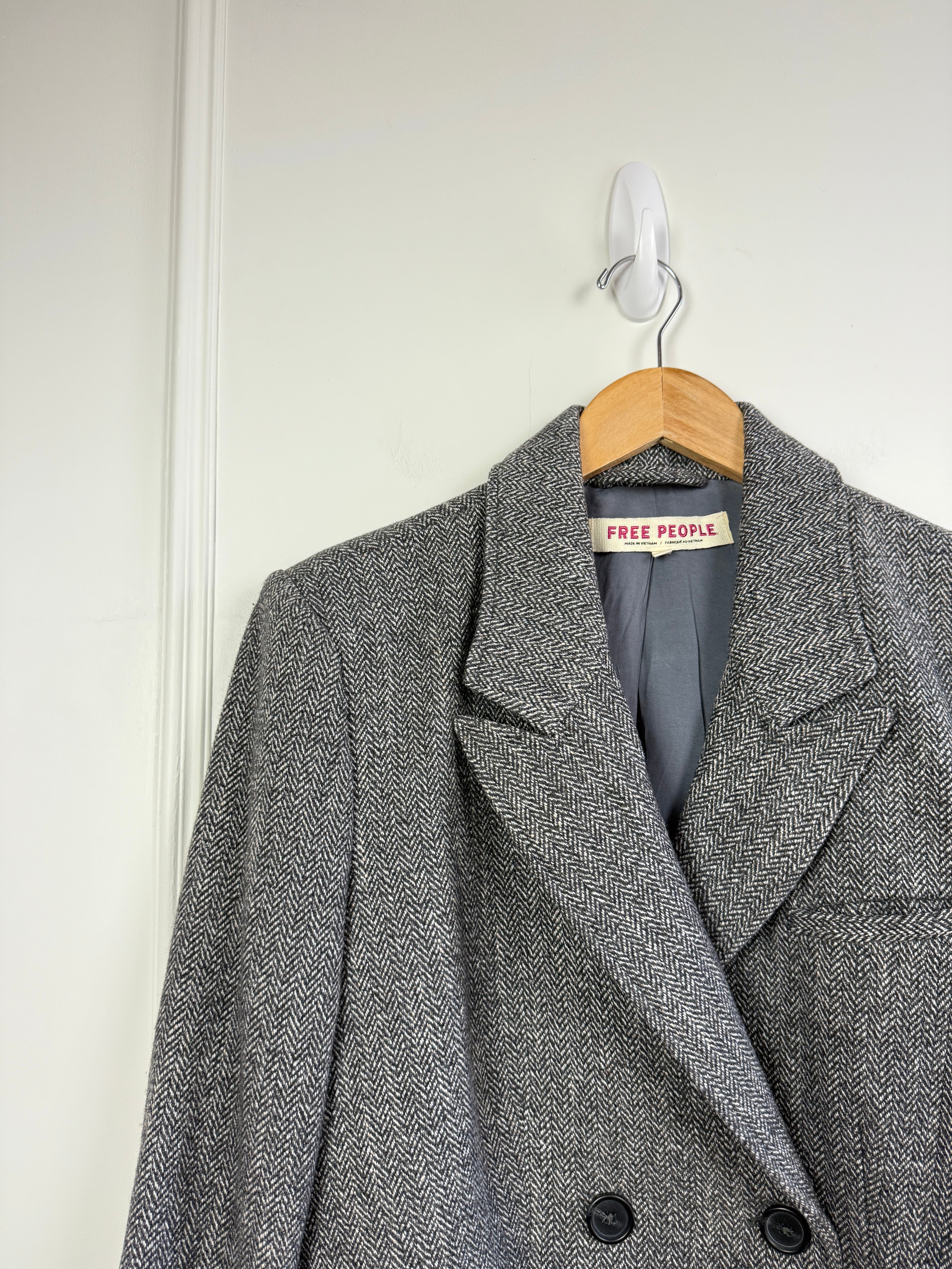 Free People Cropped Coat (M)