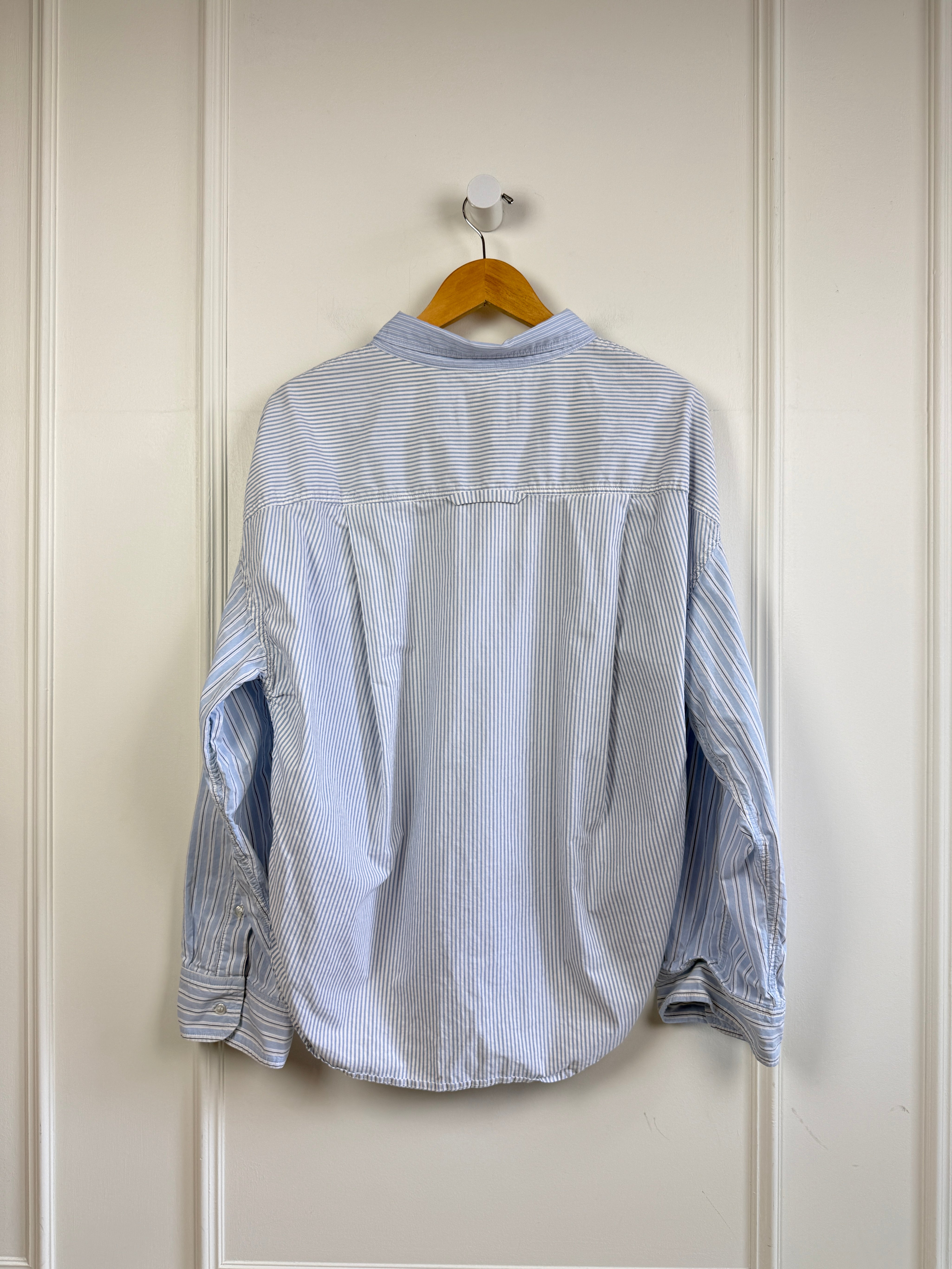 Citizens of Humanity Blue Striped Button Down (S)