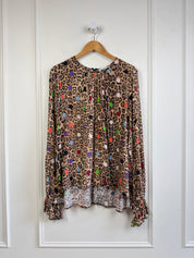 Essential Antwerp Animal Polka Dot Top (L)