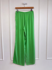 Nouvelle Silk Green Pants (M)