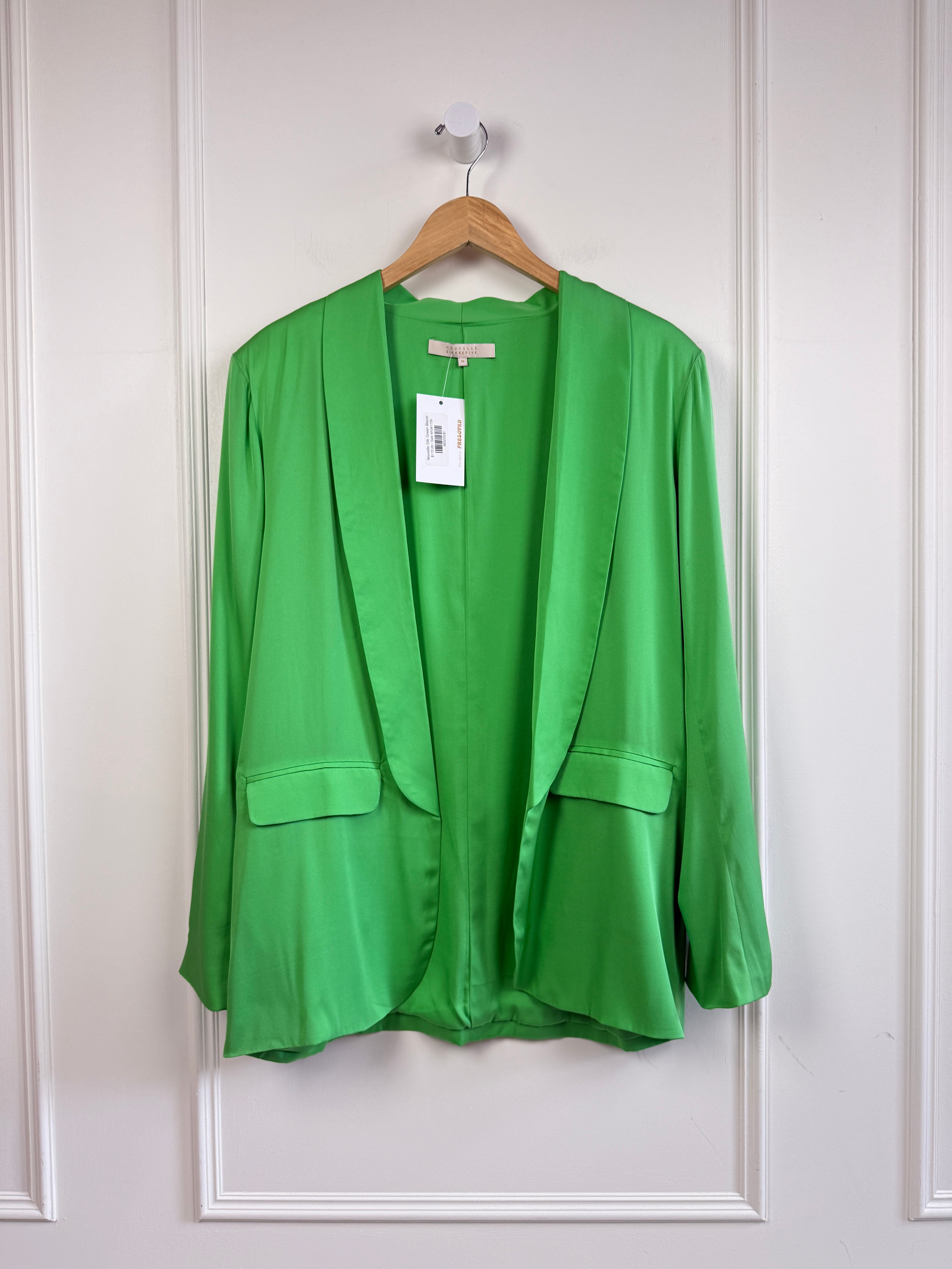 Nouvelle Silk Green Blazer (M)
