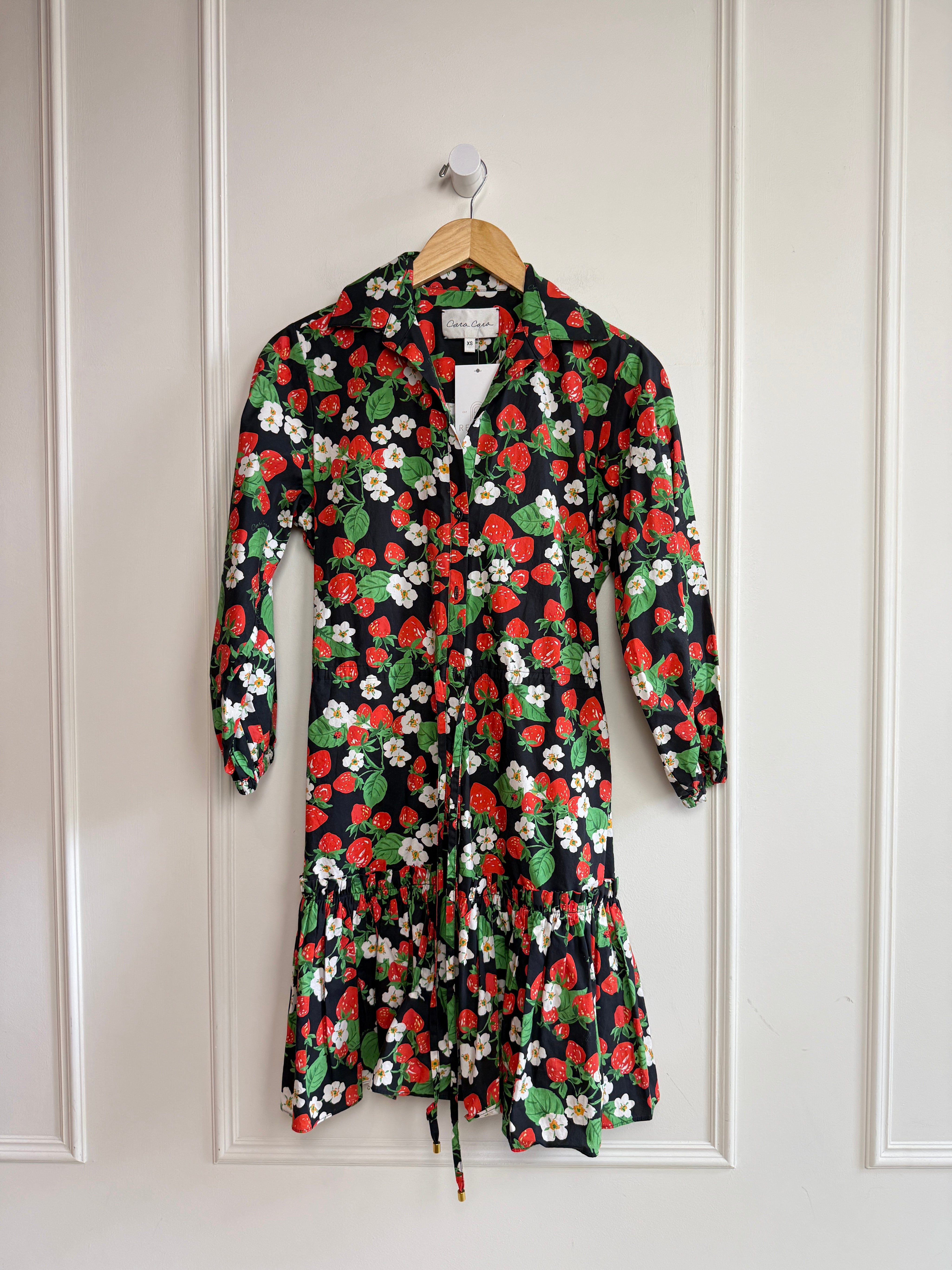 Cara Cara Strawberry Mini Dress (XS)