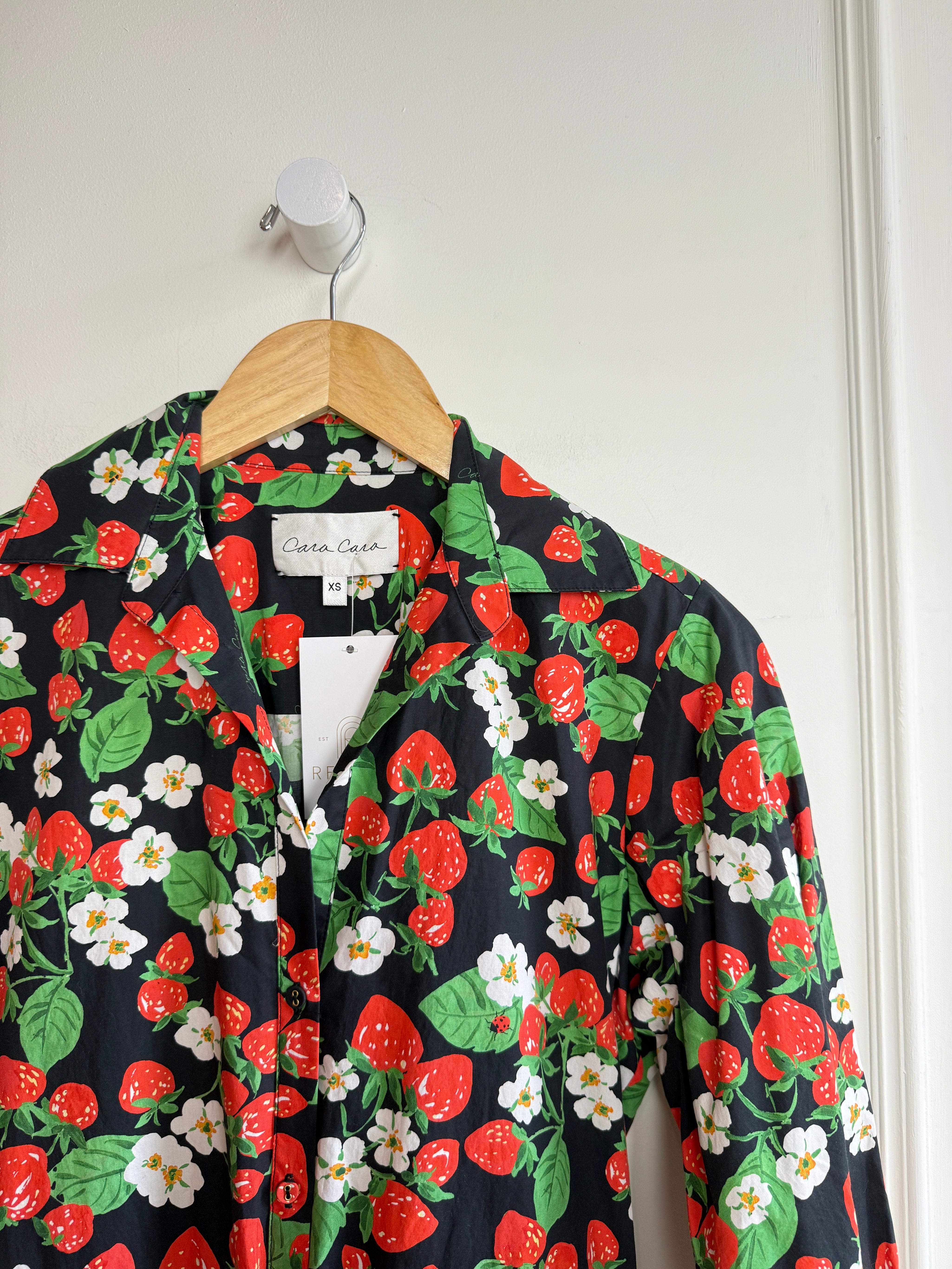 Cara Cara Strawberry Mini Dress (XS)