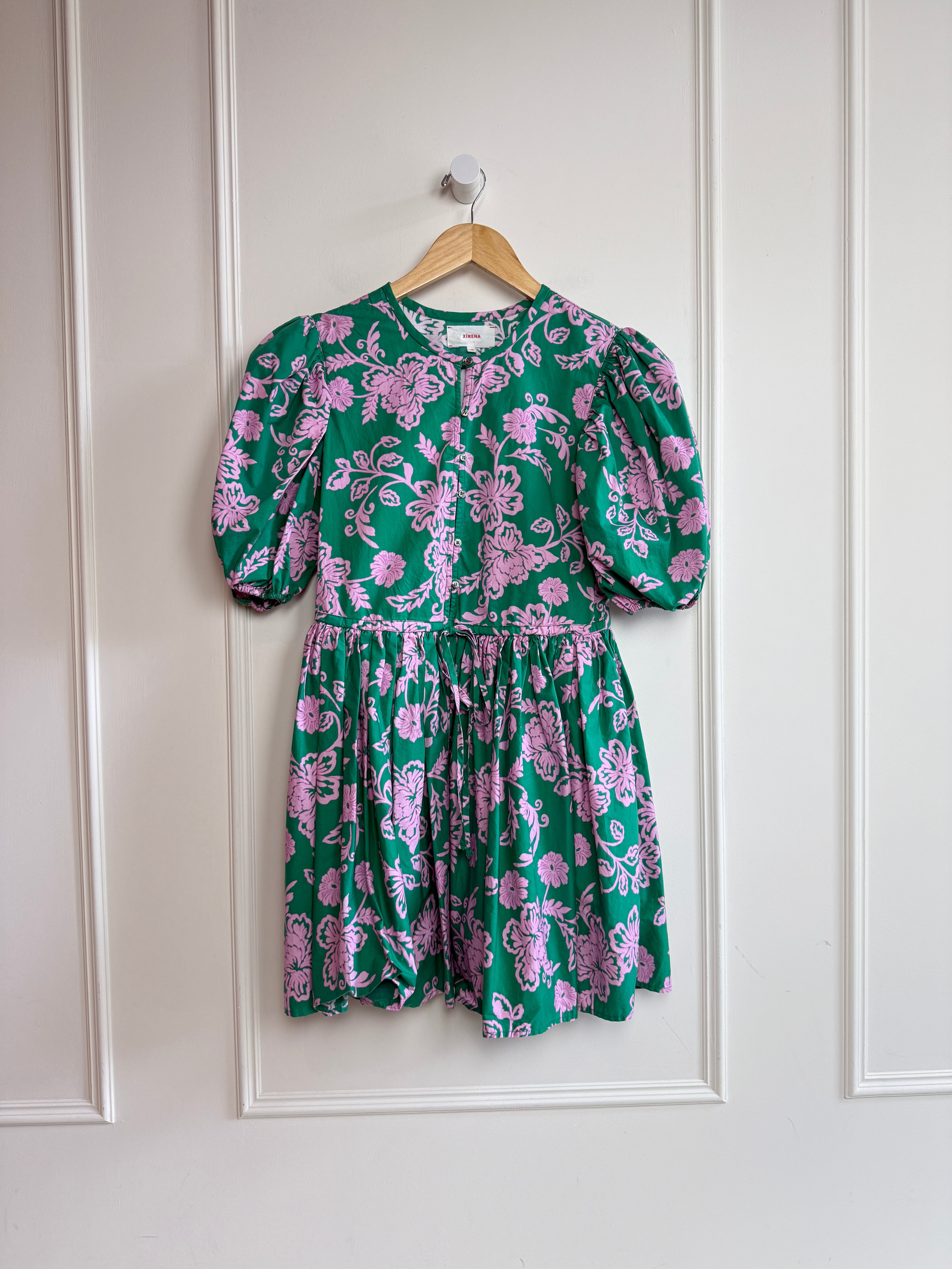 Xirena Floral Mini Dress (XS)