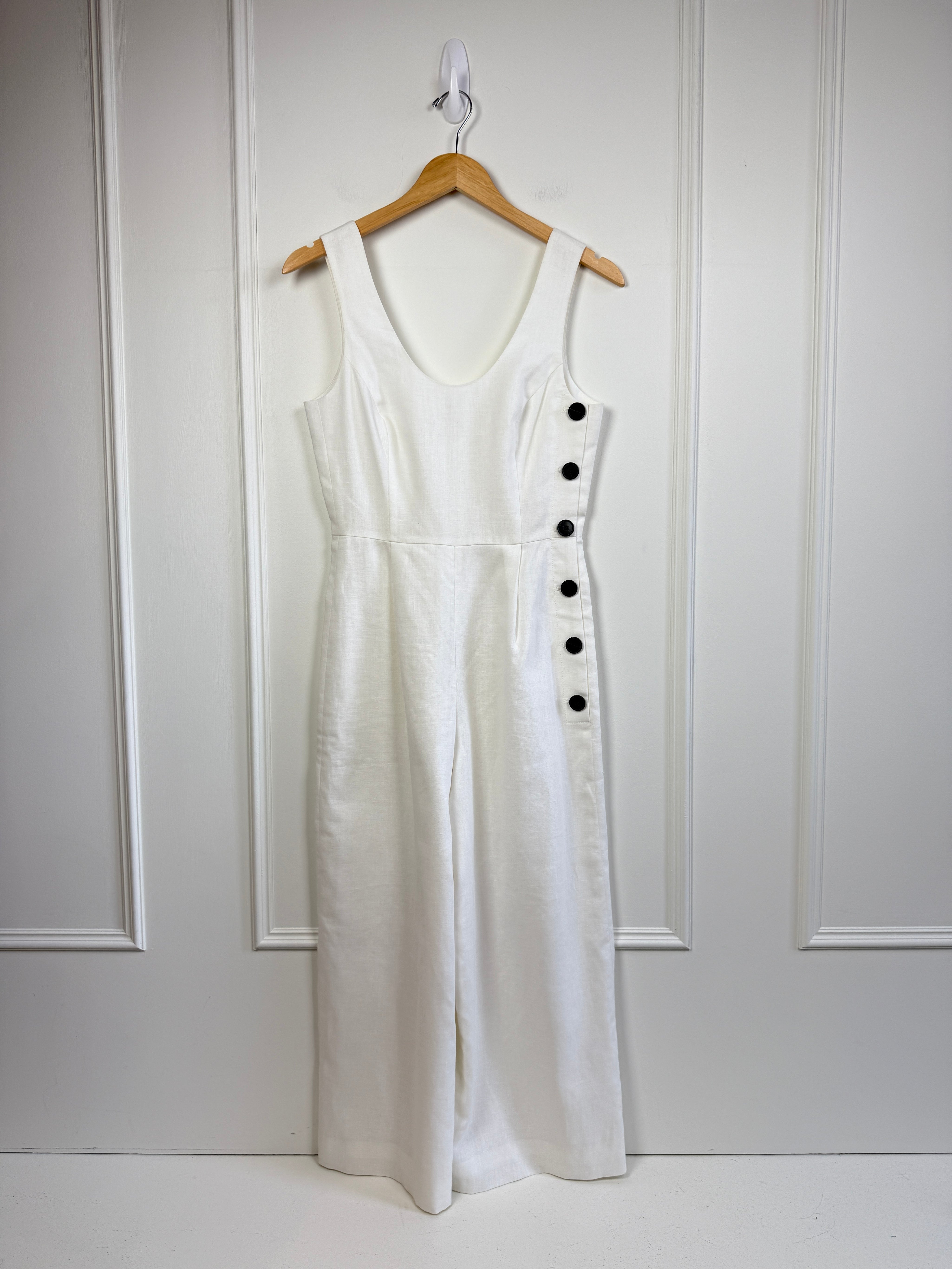 Club Monaco White Jumpsuit (S/2)