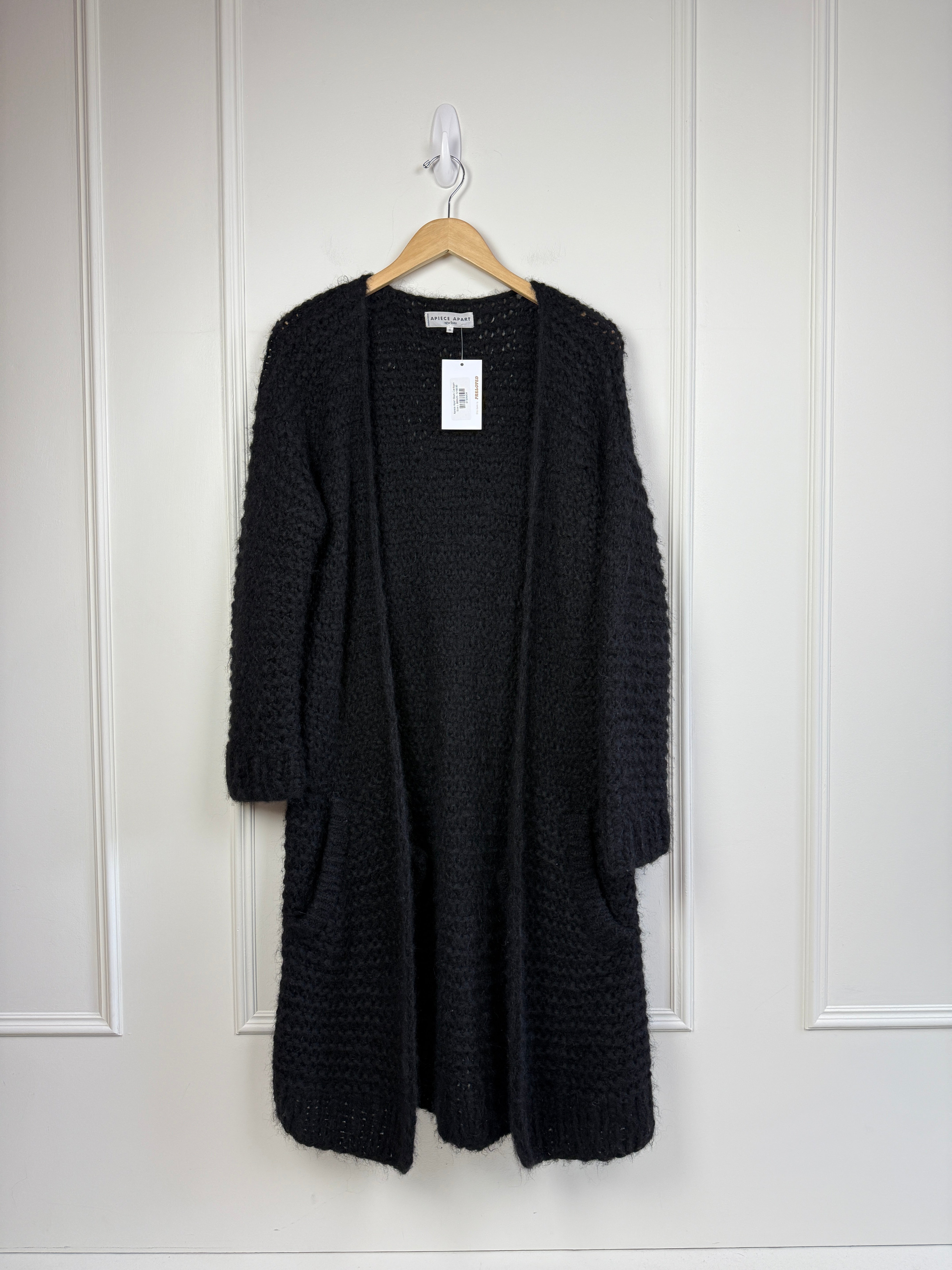 Apiece Apart Black Cardigan (M) – Revival