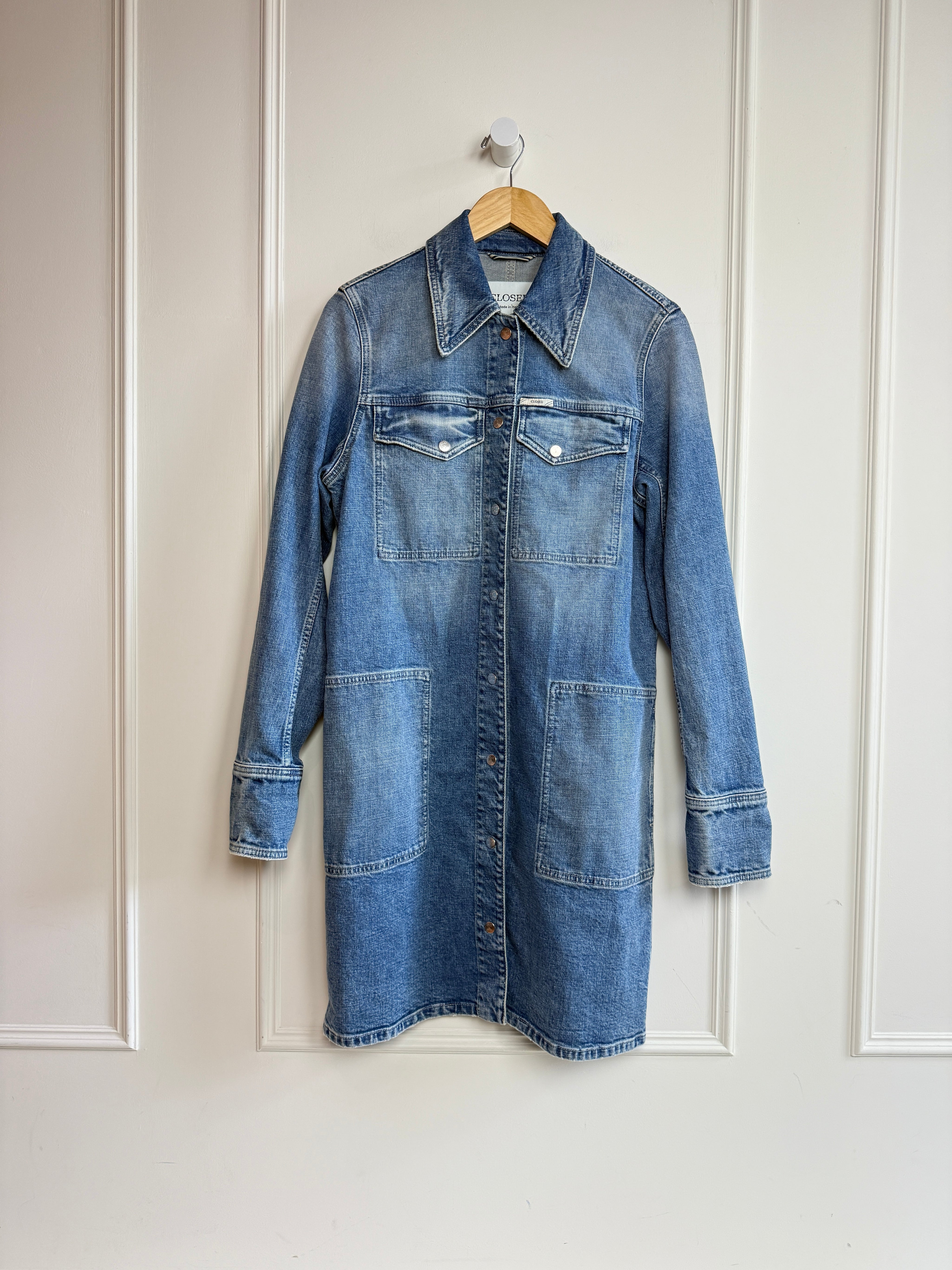 Closed Long Denim Jacket (S)