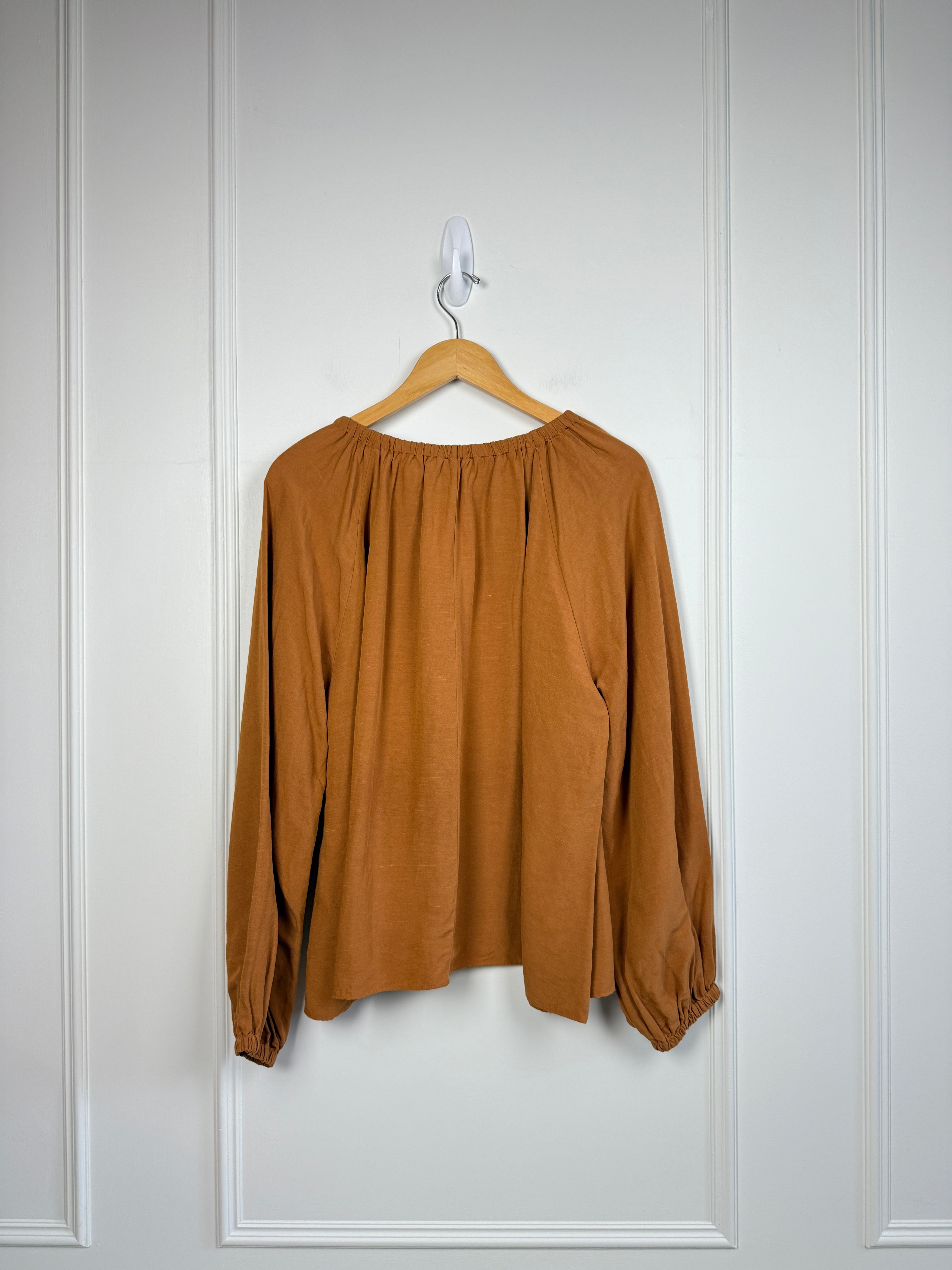 Closed Orange Blouse (M)