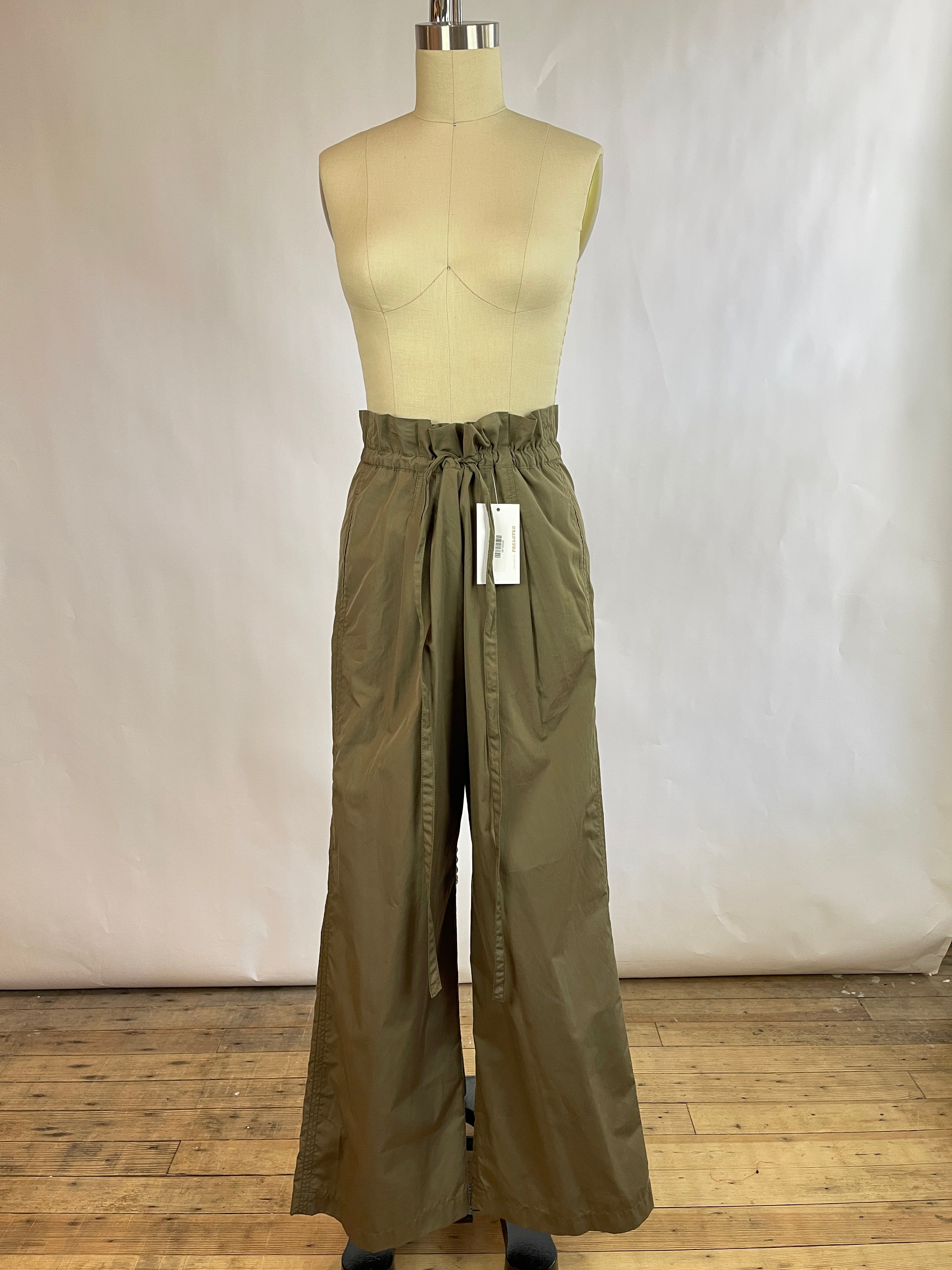 TWP Green Cotton Pants (L)