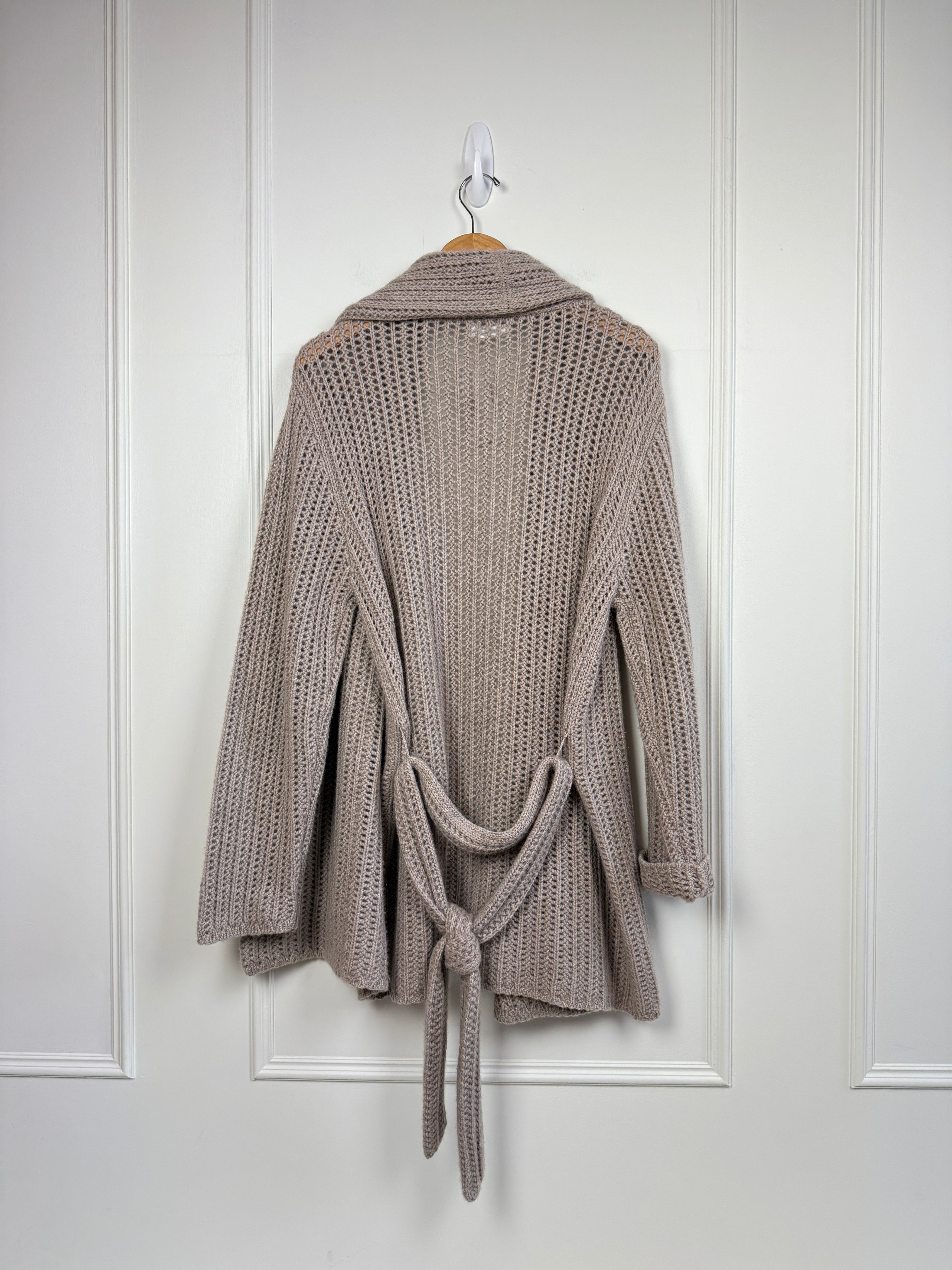 Sablyn Open Crochet Cardigan (L)