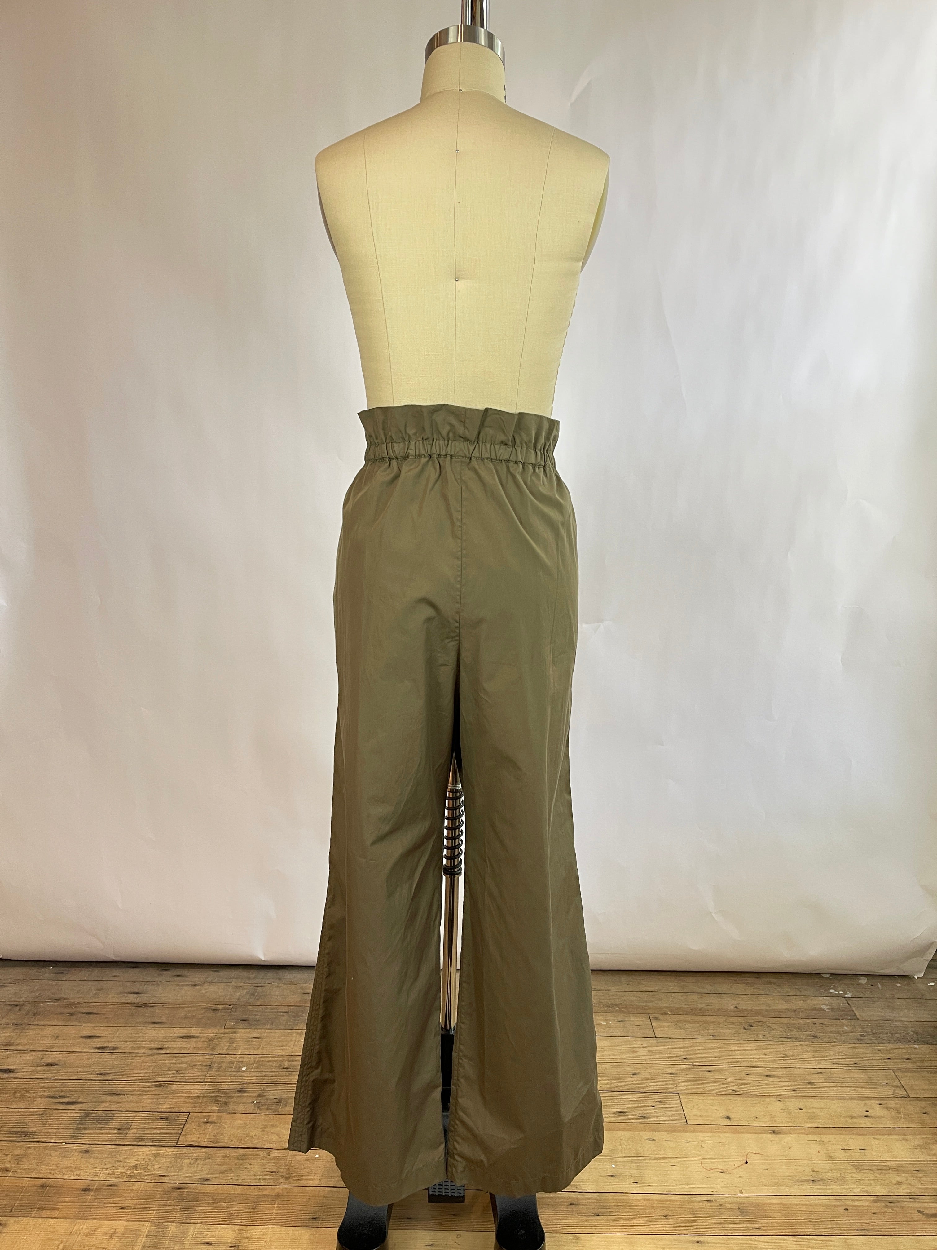 TWP Green Cotton Pants (L)