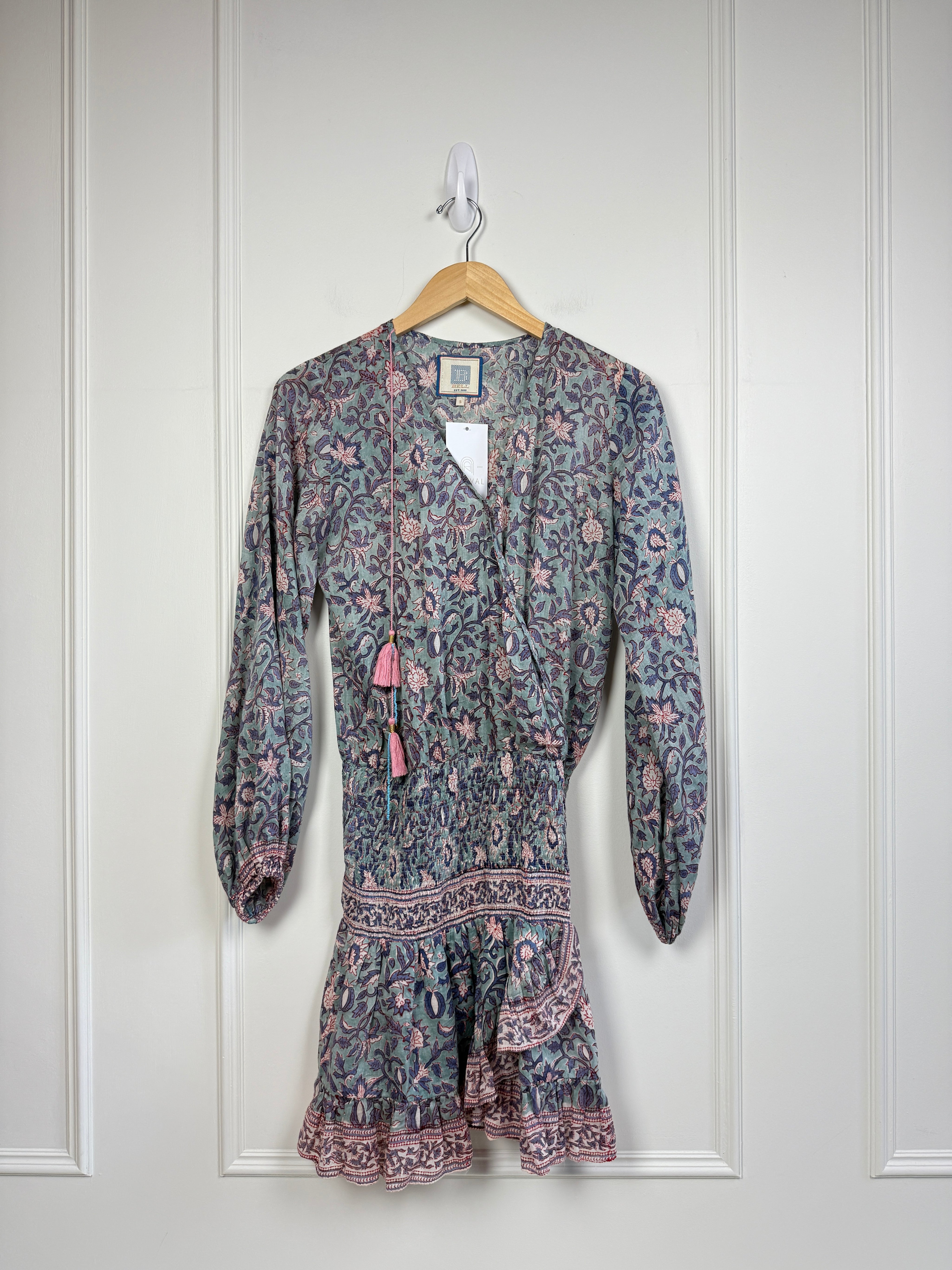 Bell Wrap Front Dress (S)