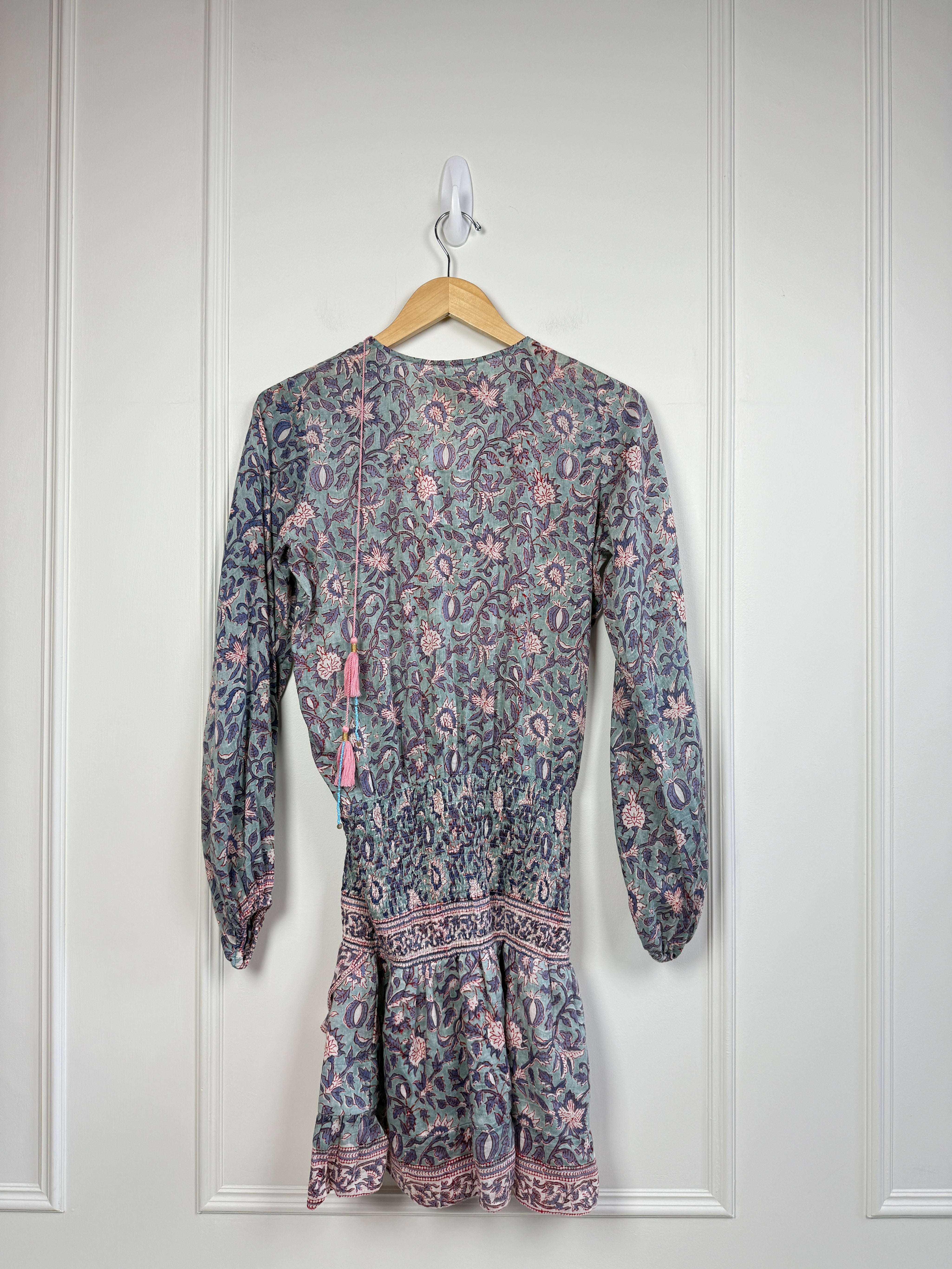 Bell Wrap Front Dress (S)