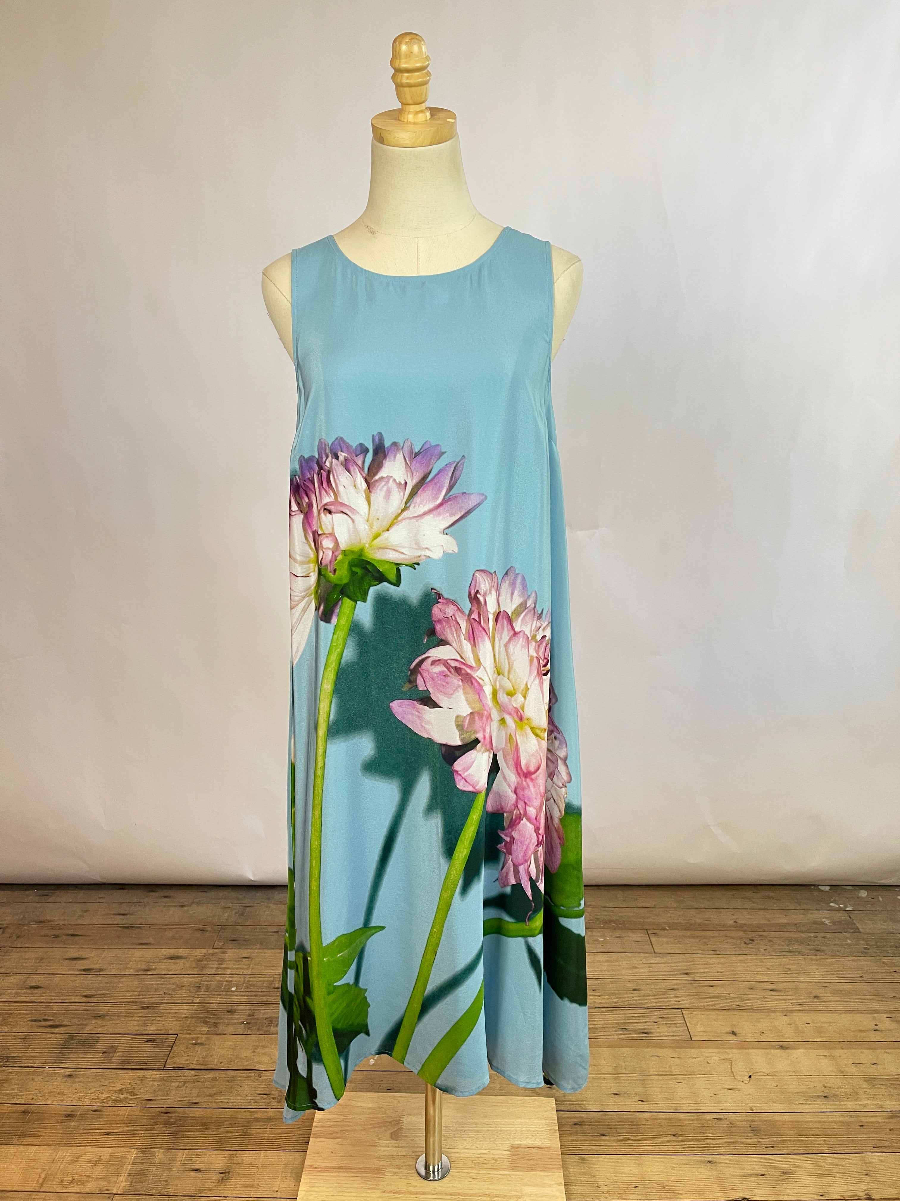 Anthropologie Flower Midi Dress (6/M)