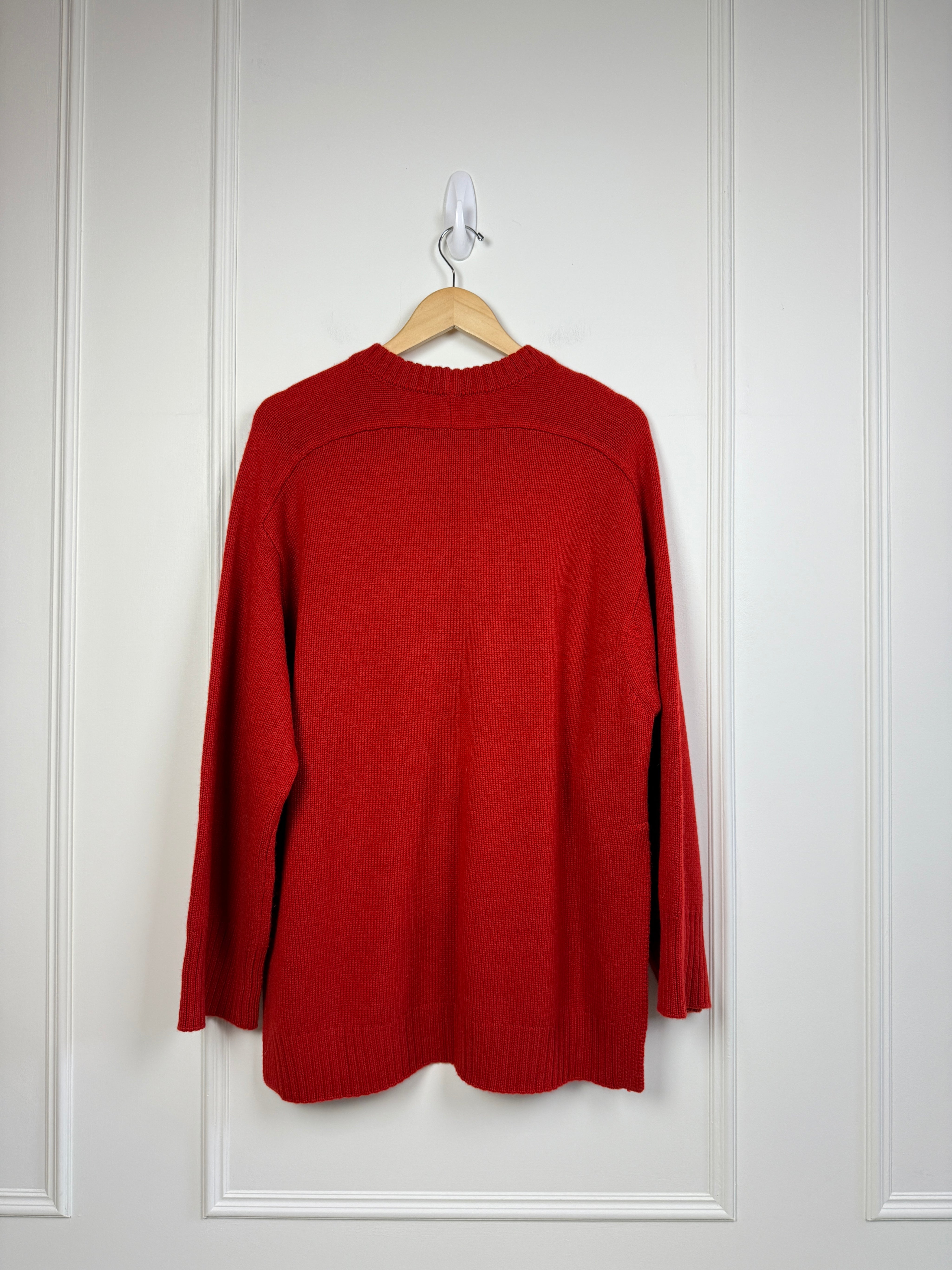 Lou Lou Studio Red Tunic Sweater (L)