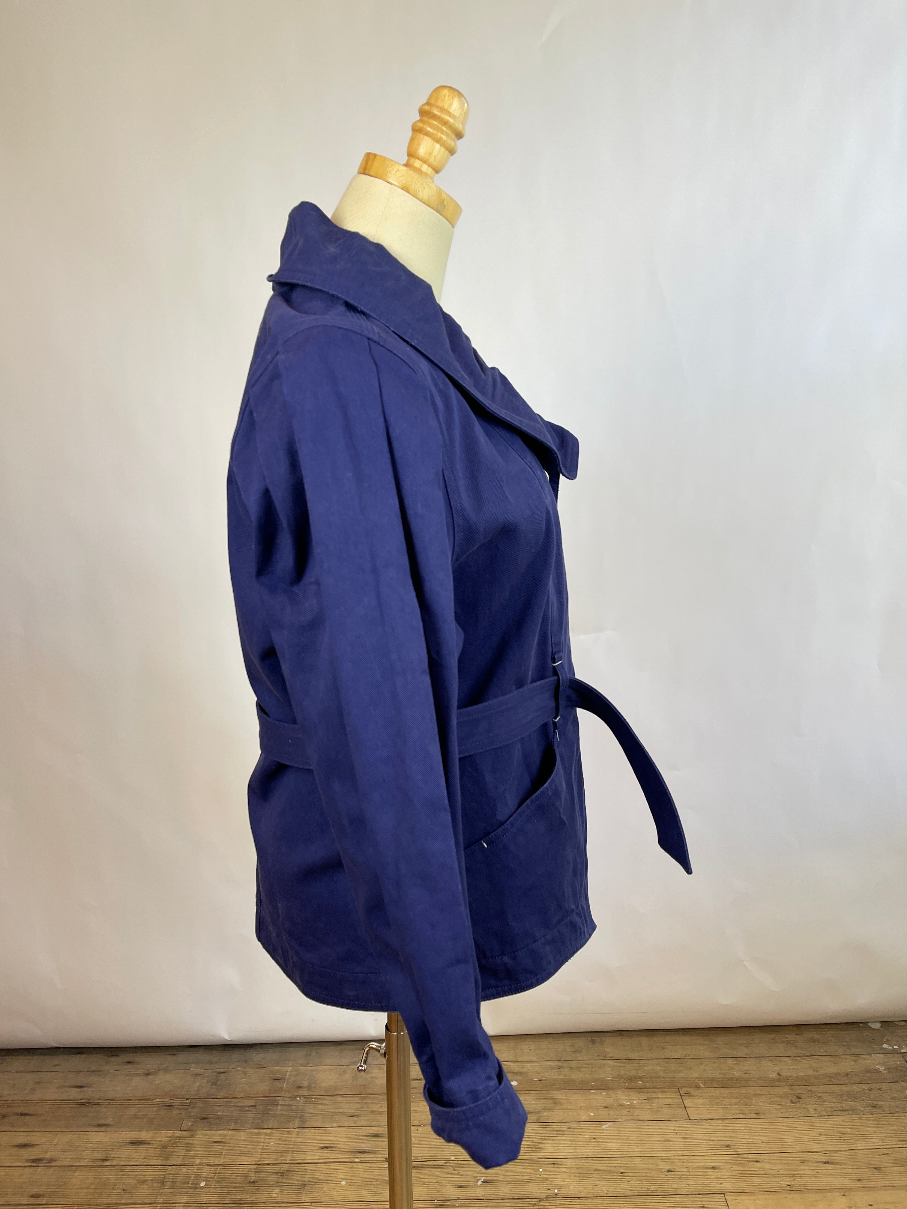 Isabel Marant Blue Belted "Dipzo" Jacket (36/S)