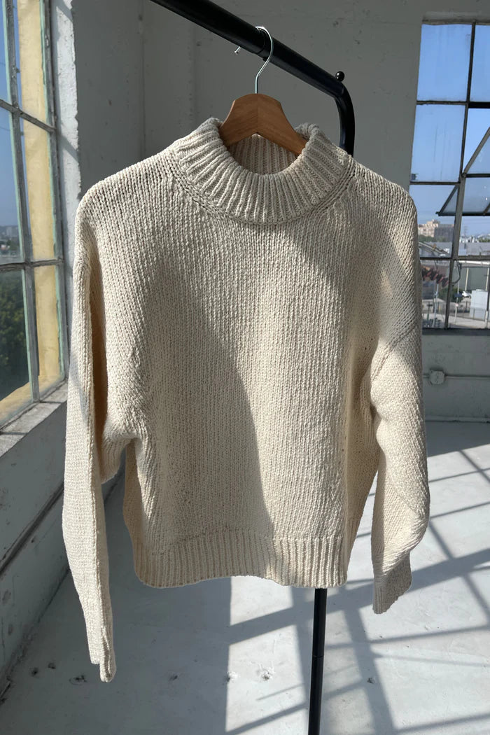 Le Bon Shoppe - Zoe Cotton Sweater | Natural