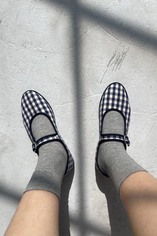 Le Bon Shoppe - Sneaker Socks | Heather Grey