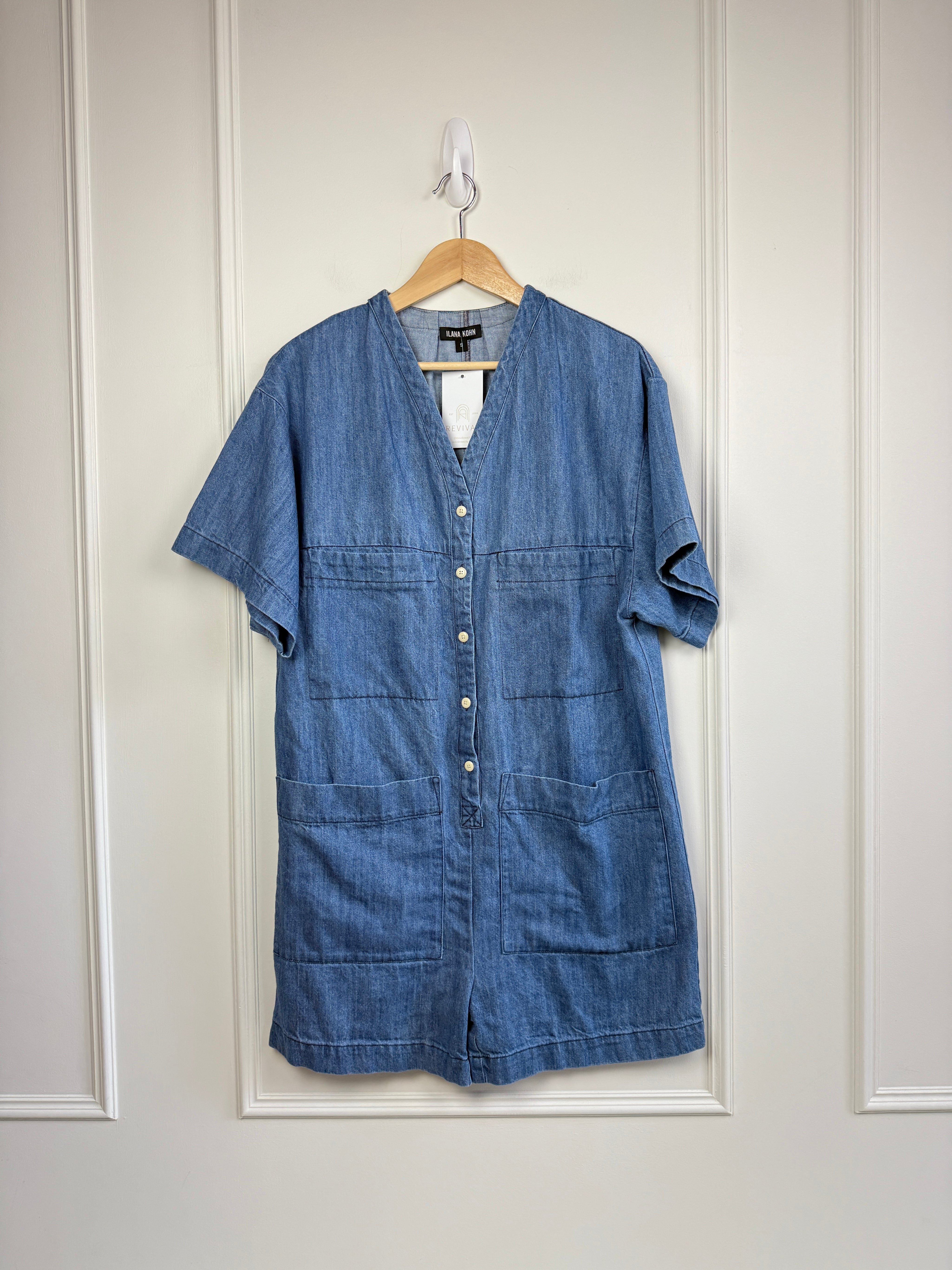 Ilana Kohn Denim Romper (M)