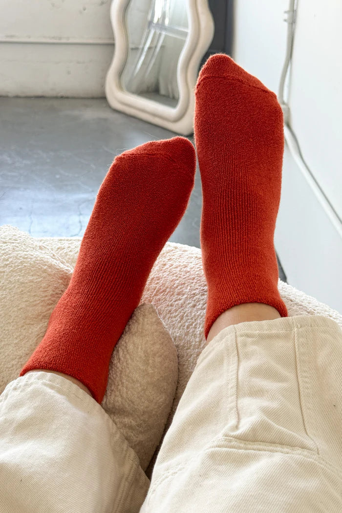 Le Bon Shoppe - Cloud Socks | Burnt Orange