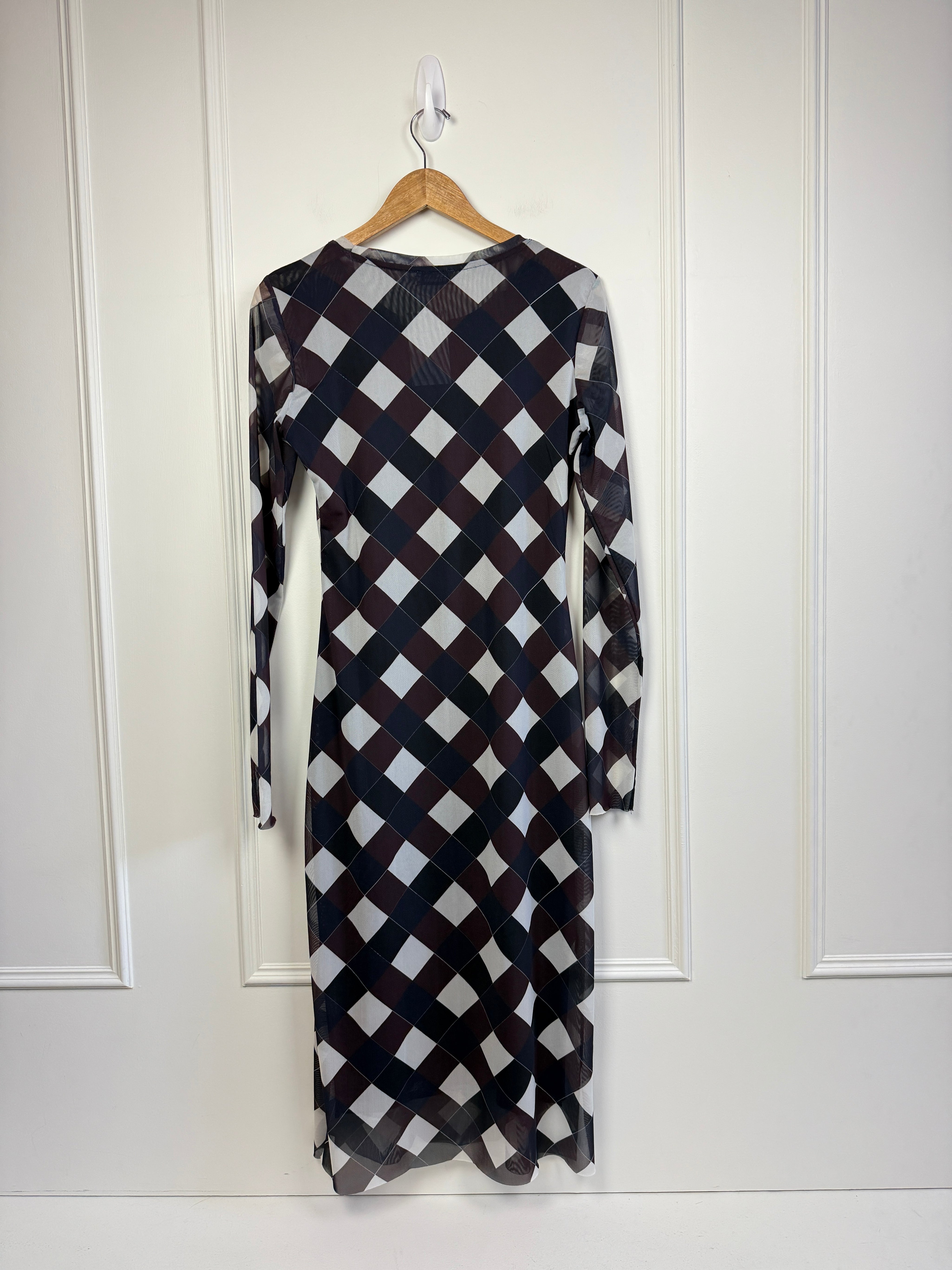 Baum und Pferdgarten Mesh Check Dress (L)