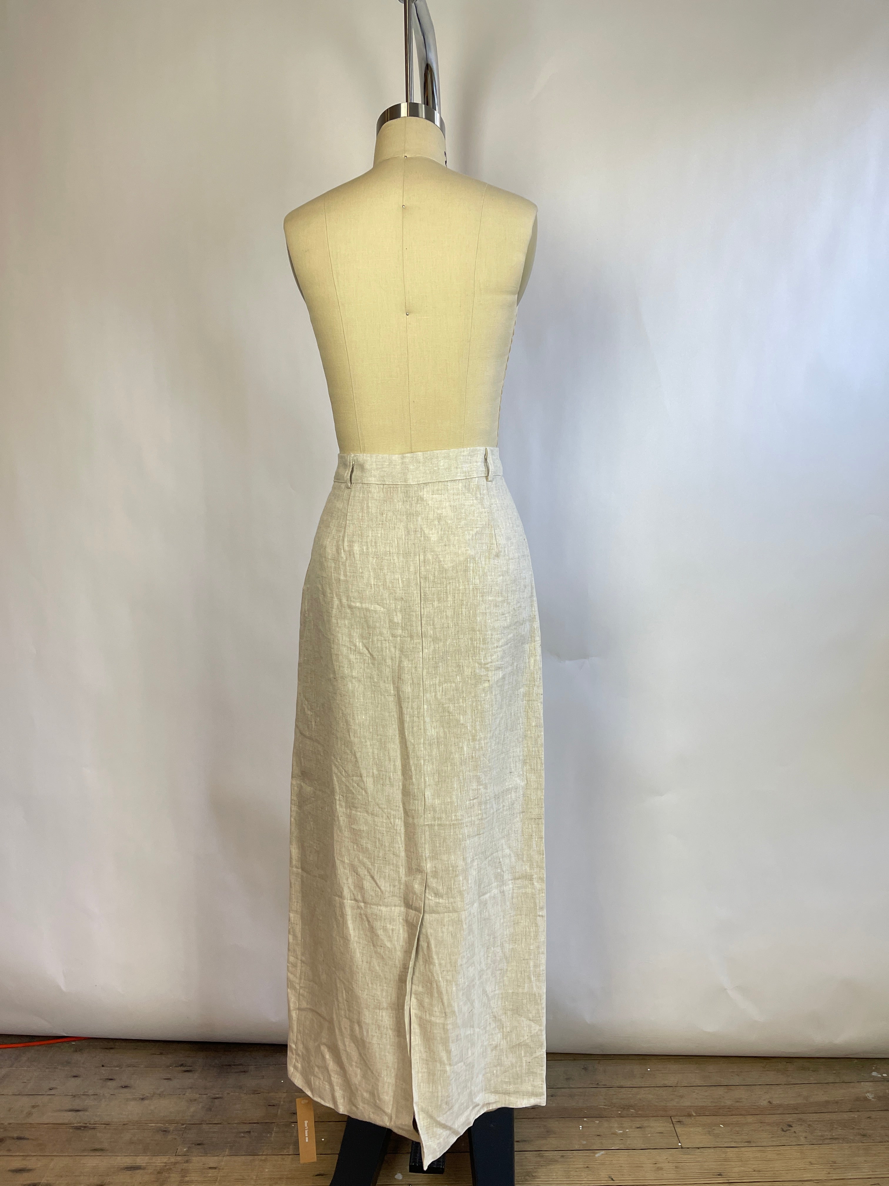 Reformation Linen Midi Skirt (8/M)