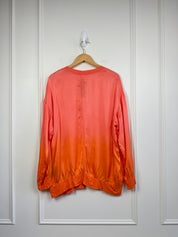 Raquel Allegra Orange Satin Top (S/M)