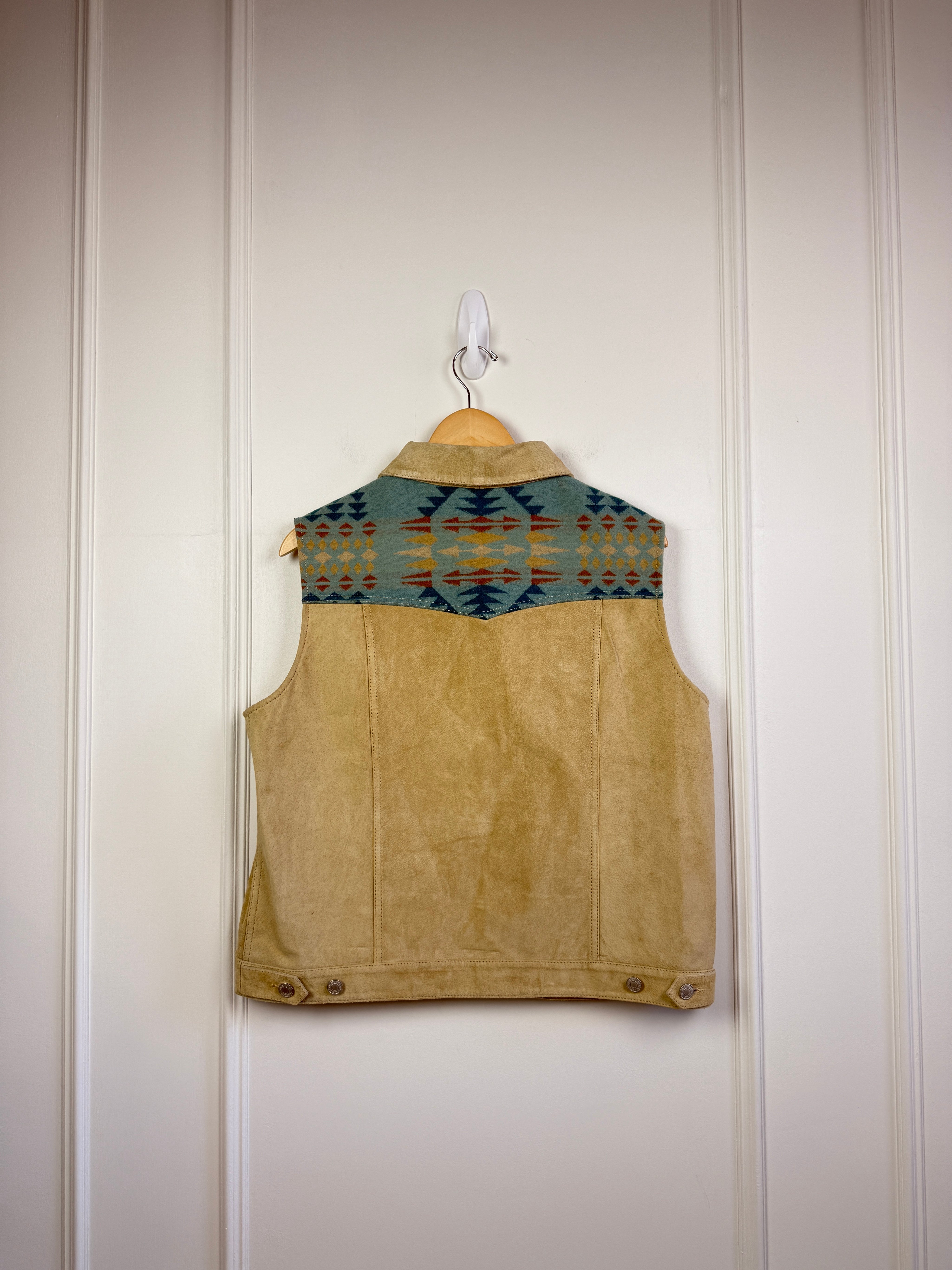 Pendleton Suede Vest (L)