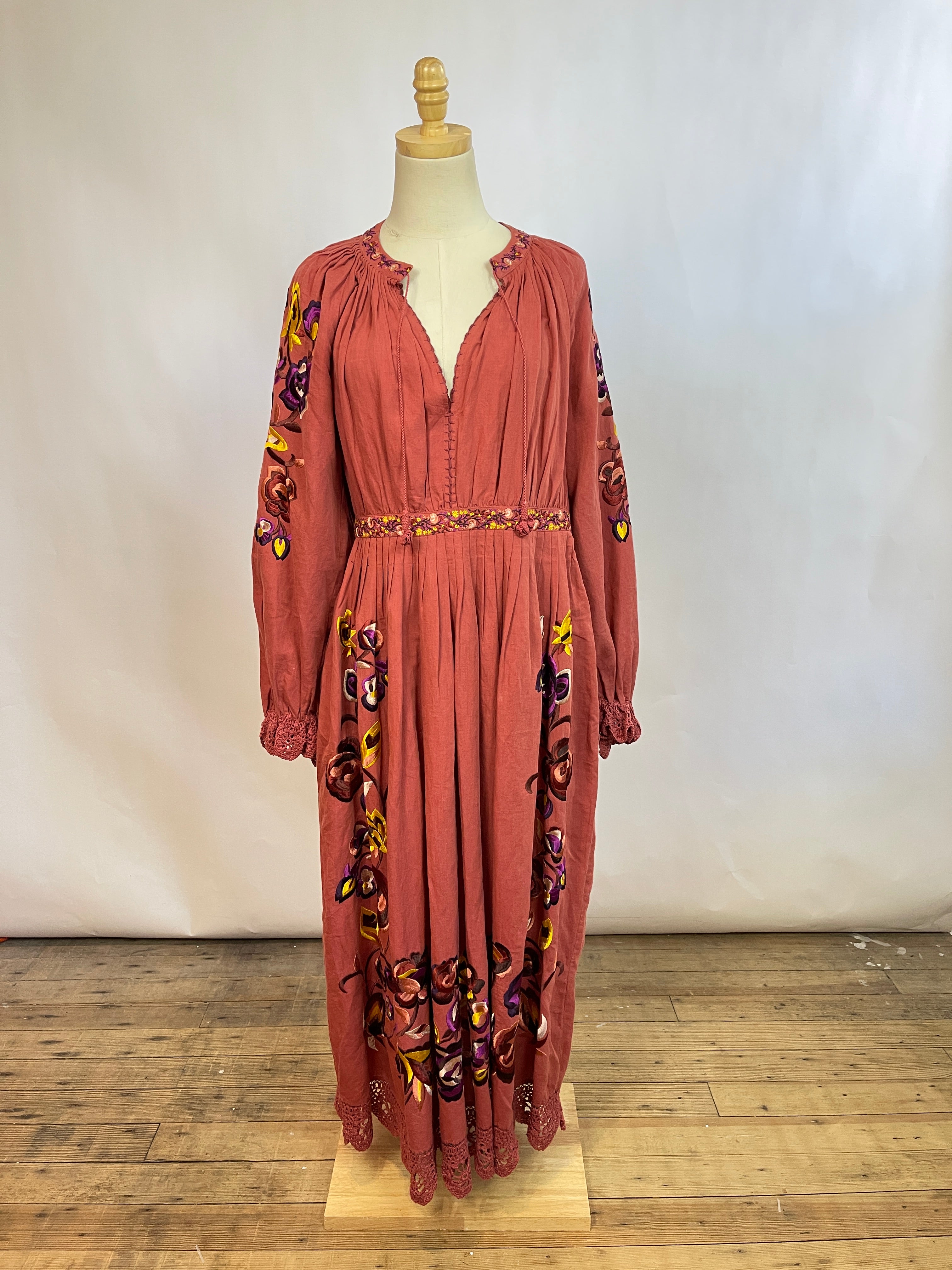 Ulla Johnson Embroidered Dress (S)