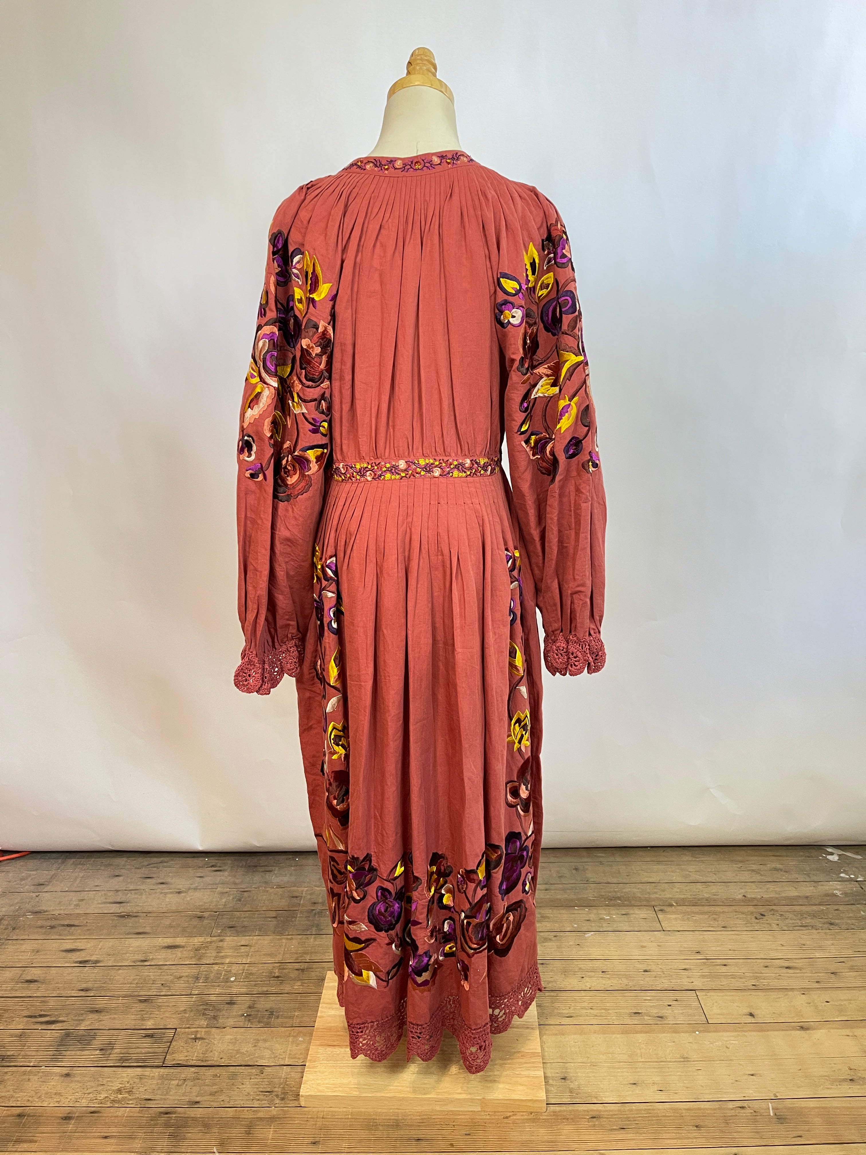 Ulla Johnson Embroidered Dress (S)