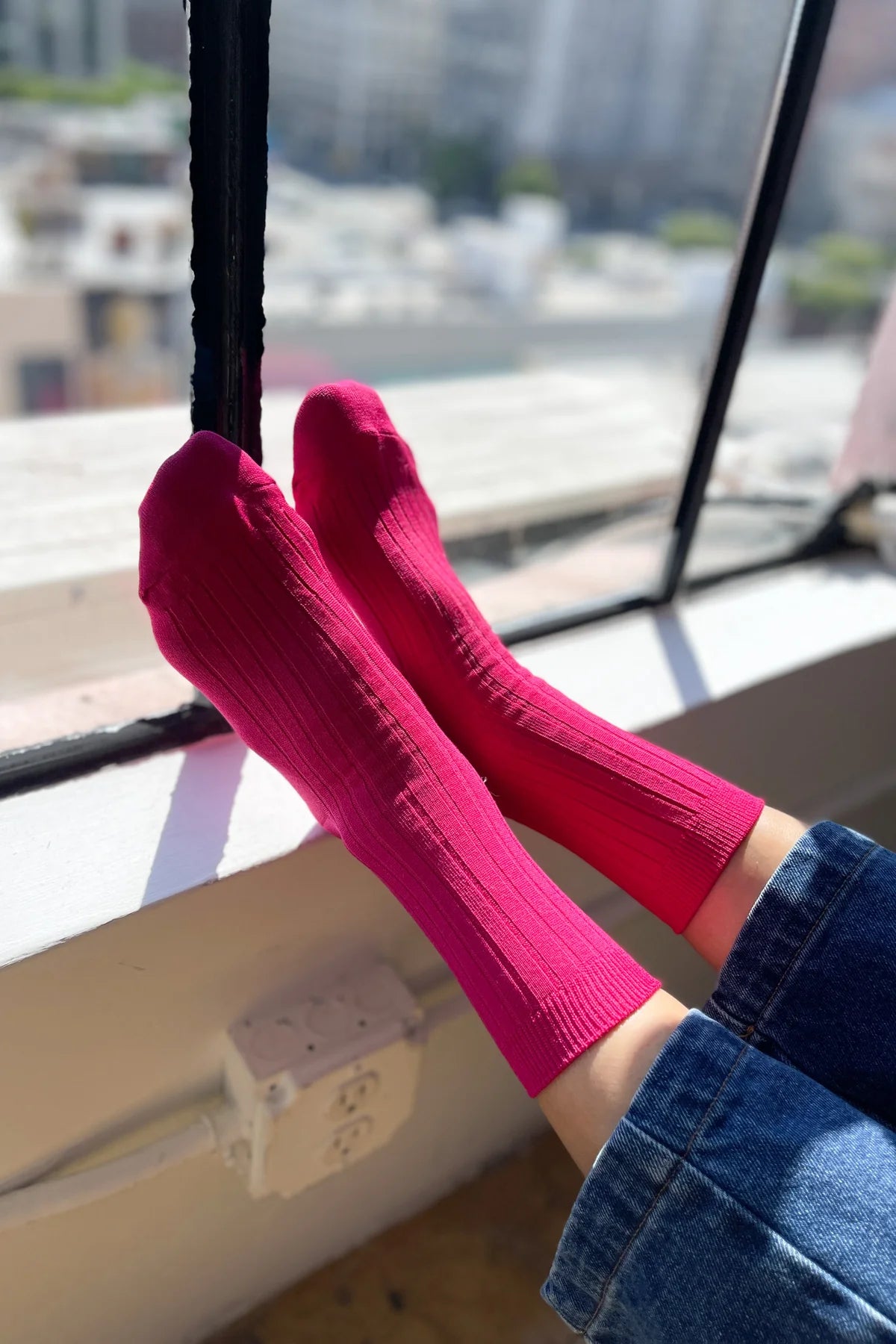 Le Bon Shoppe - Her Sock | Fuchsia