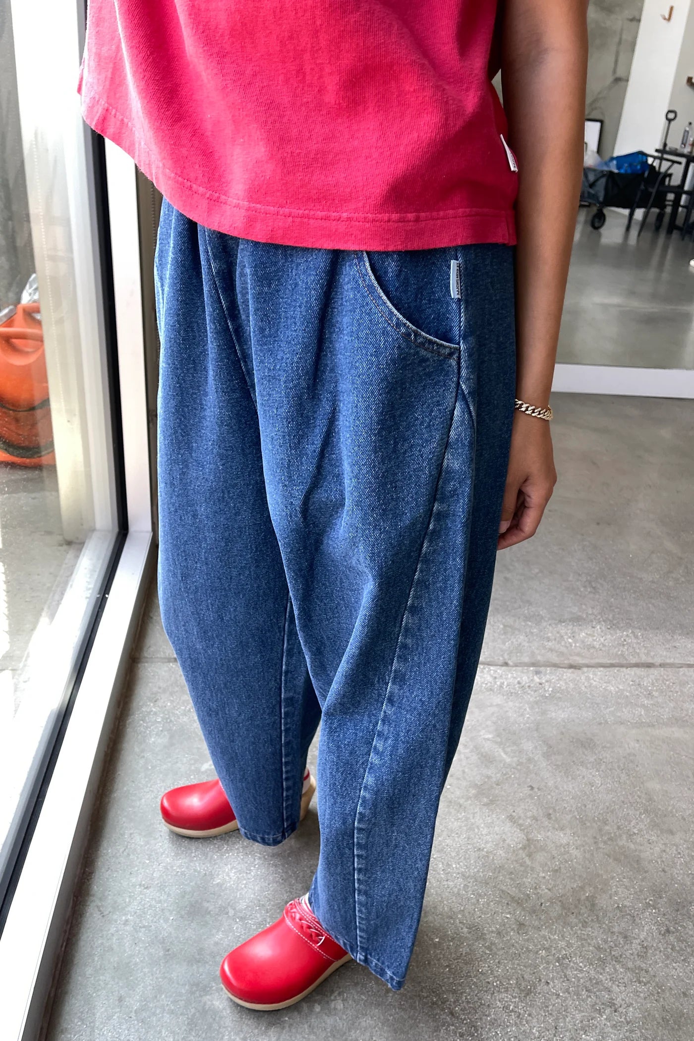 Le Bon Shoppe - Arc Pants | Blue Denim