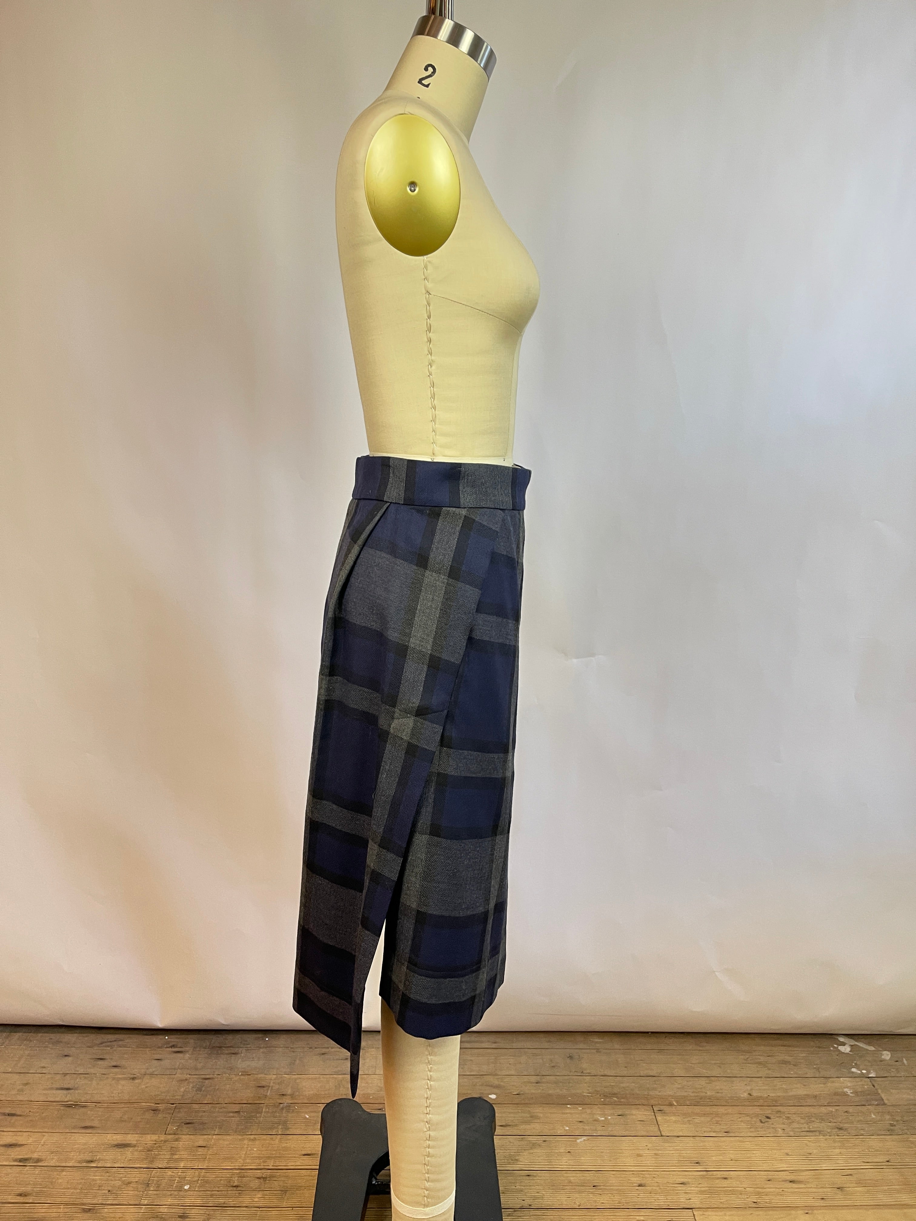 Vivienne Westwood Plaid Midi Skirt (42/M)