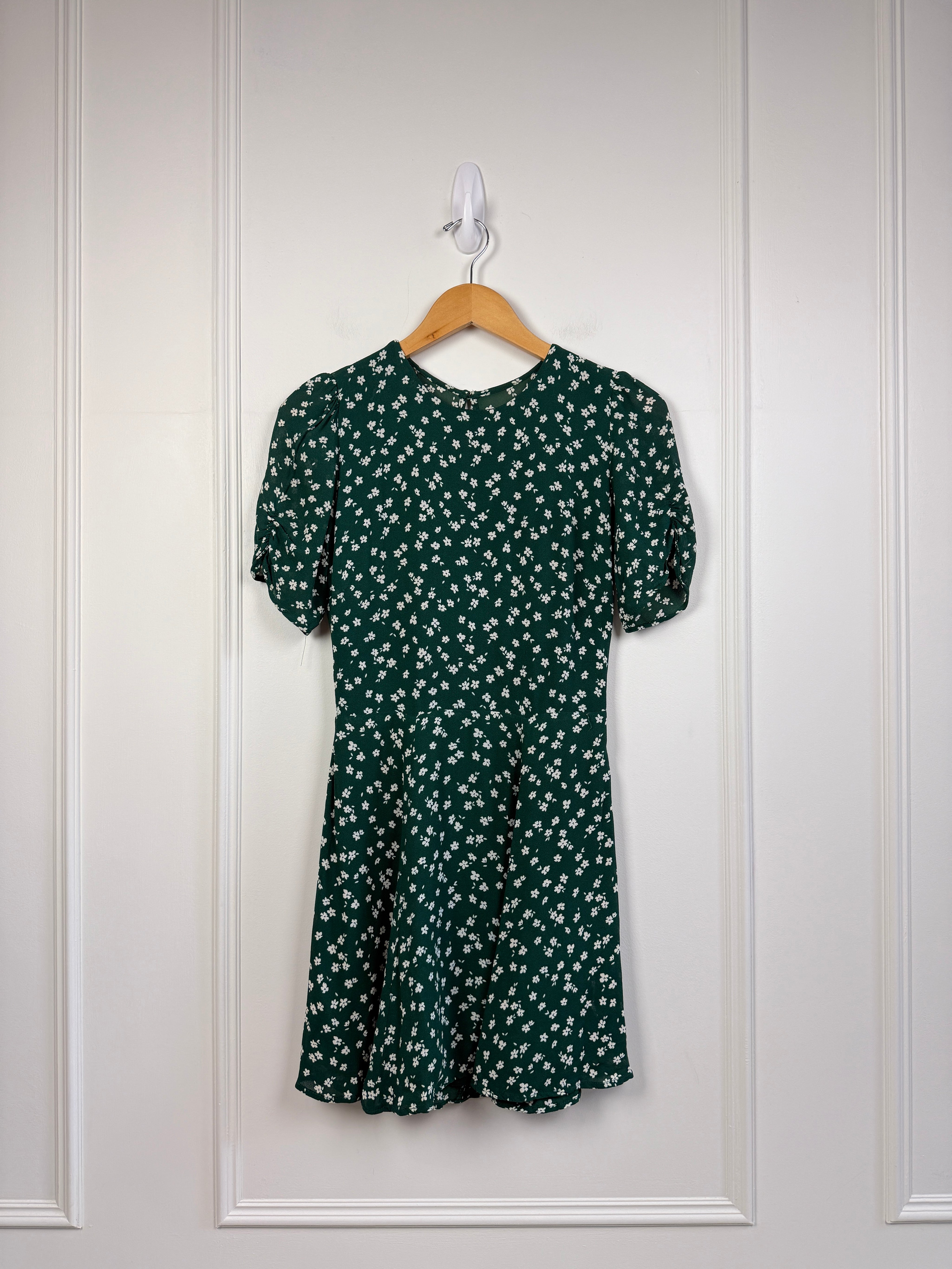 Reformation Green Mini Dress (S/M)