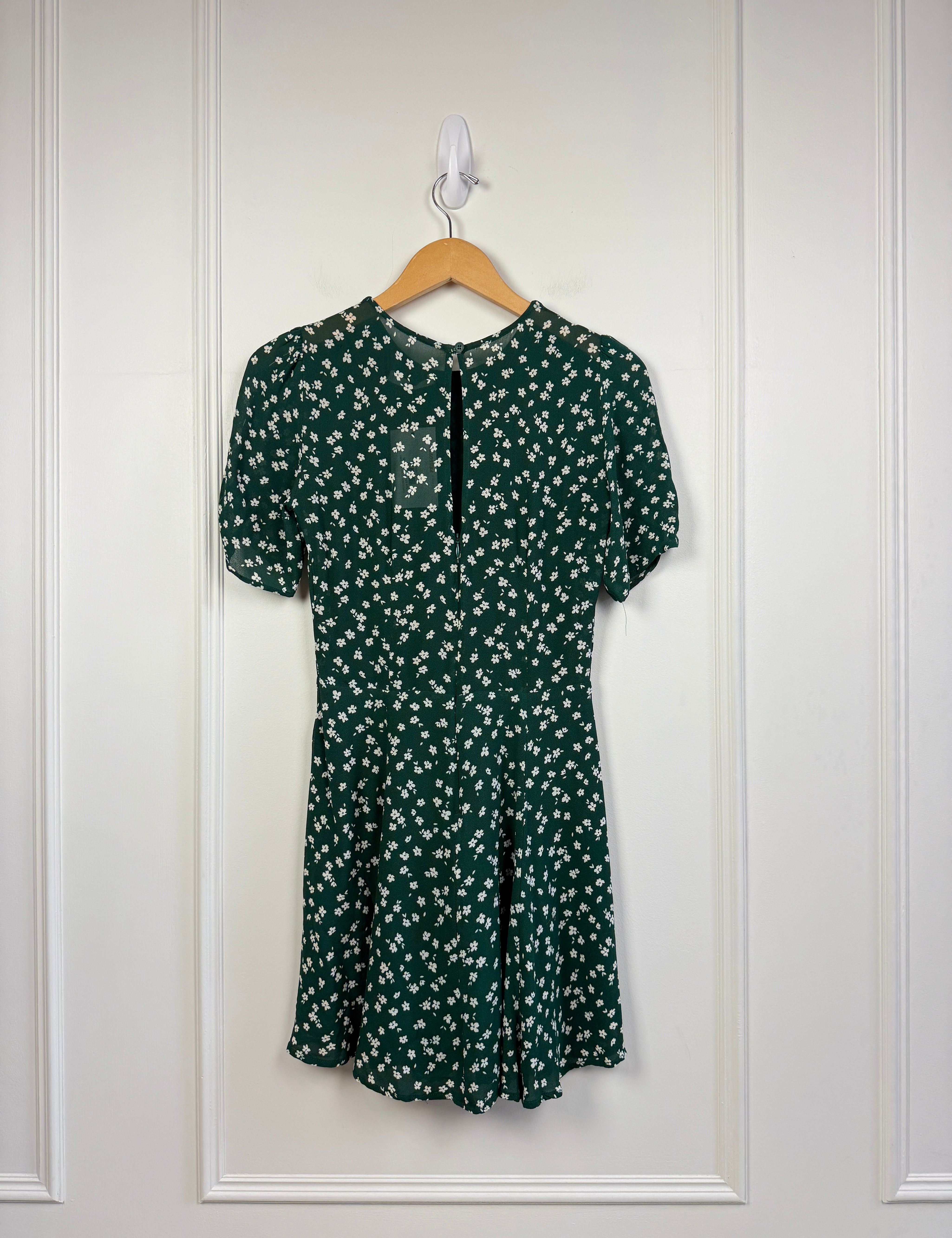 Reformation Green Mini Dress (S/M) Revival Reformation Green Mini Dress (S/M) Revival