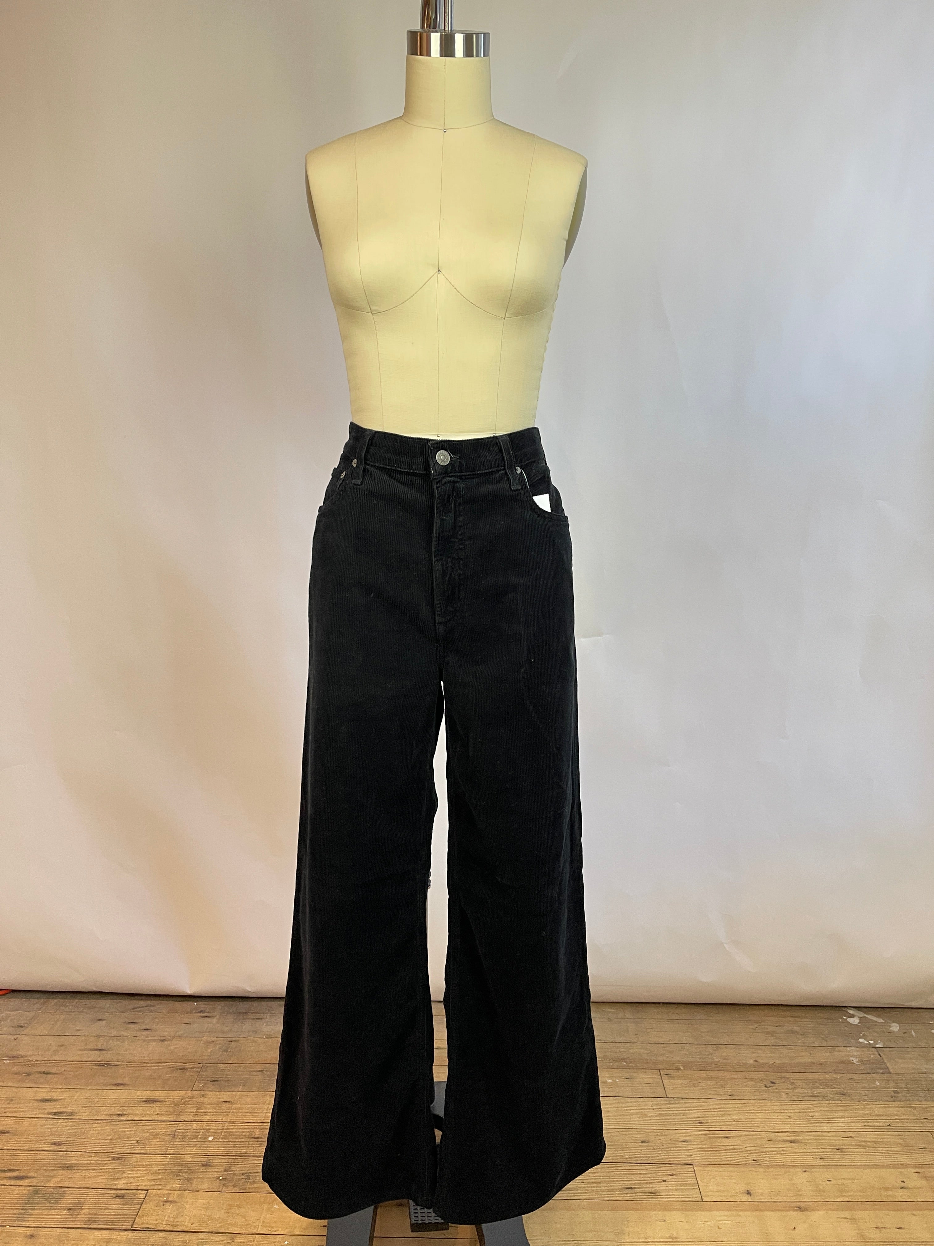 Citizens of Humanity Black Corduroy Pants (10/30)