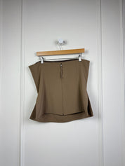 Aritzia Crepe Tan Tube Top (14/XL)