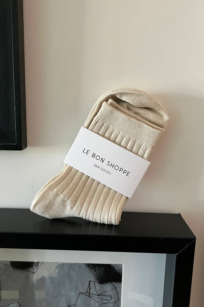 Le Bon Shoppe - Her Socks | Porcelain