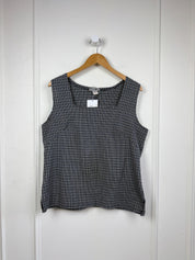 Vintage Plaid Tank (XL)