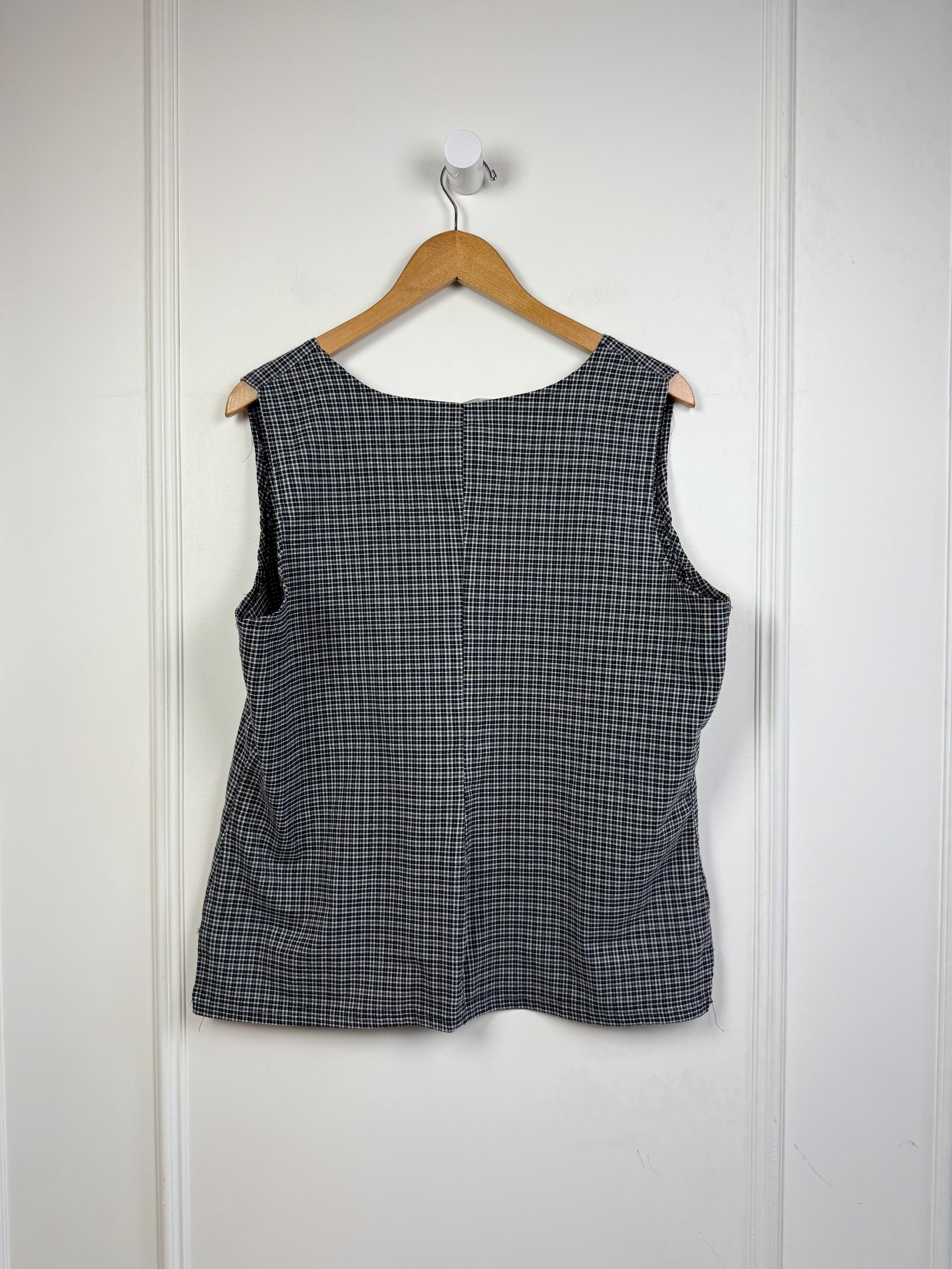 Vintage Plaid Tank (XL)