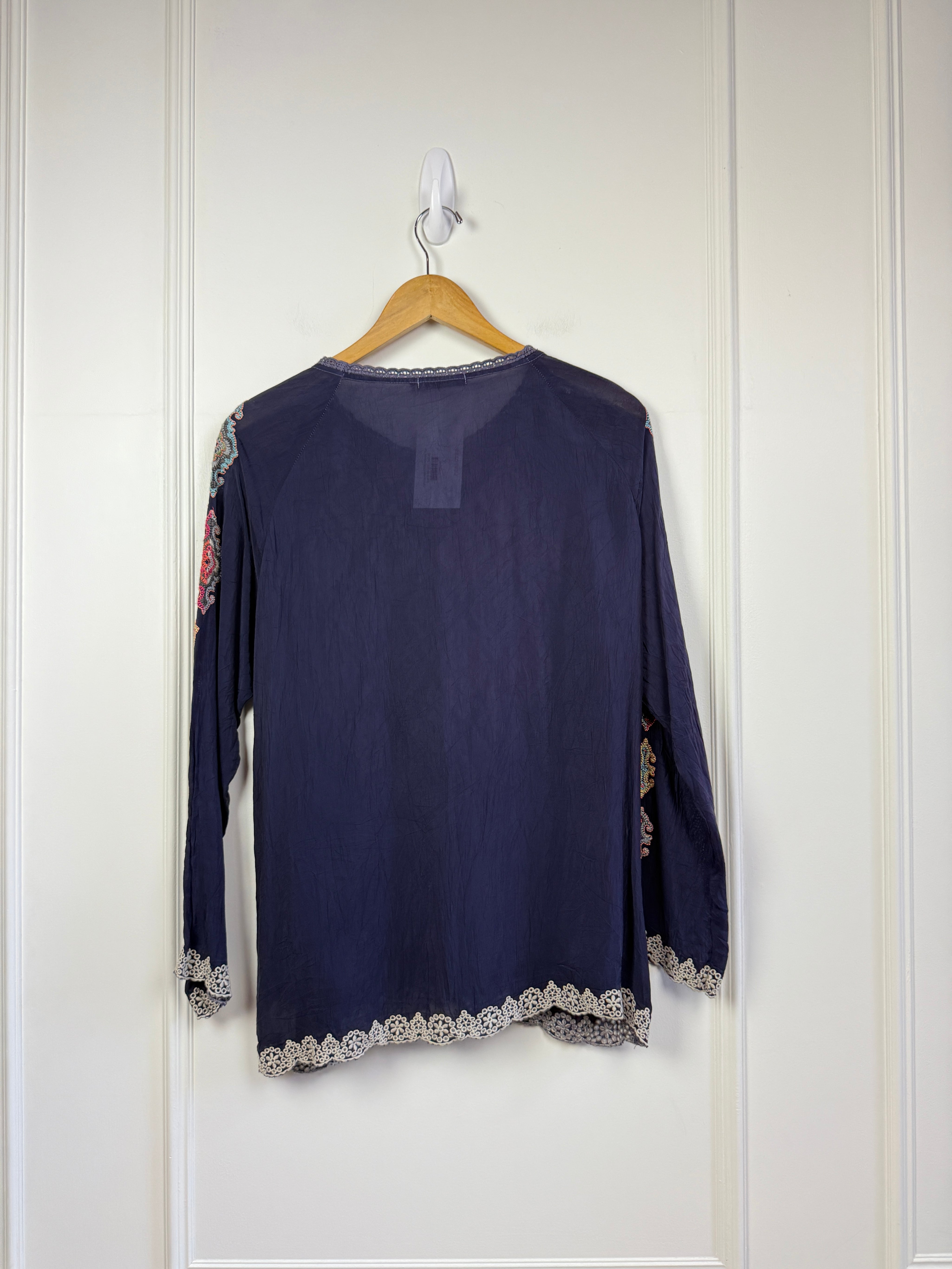 Johnny Was Embroidered Top (S)