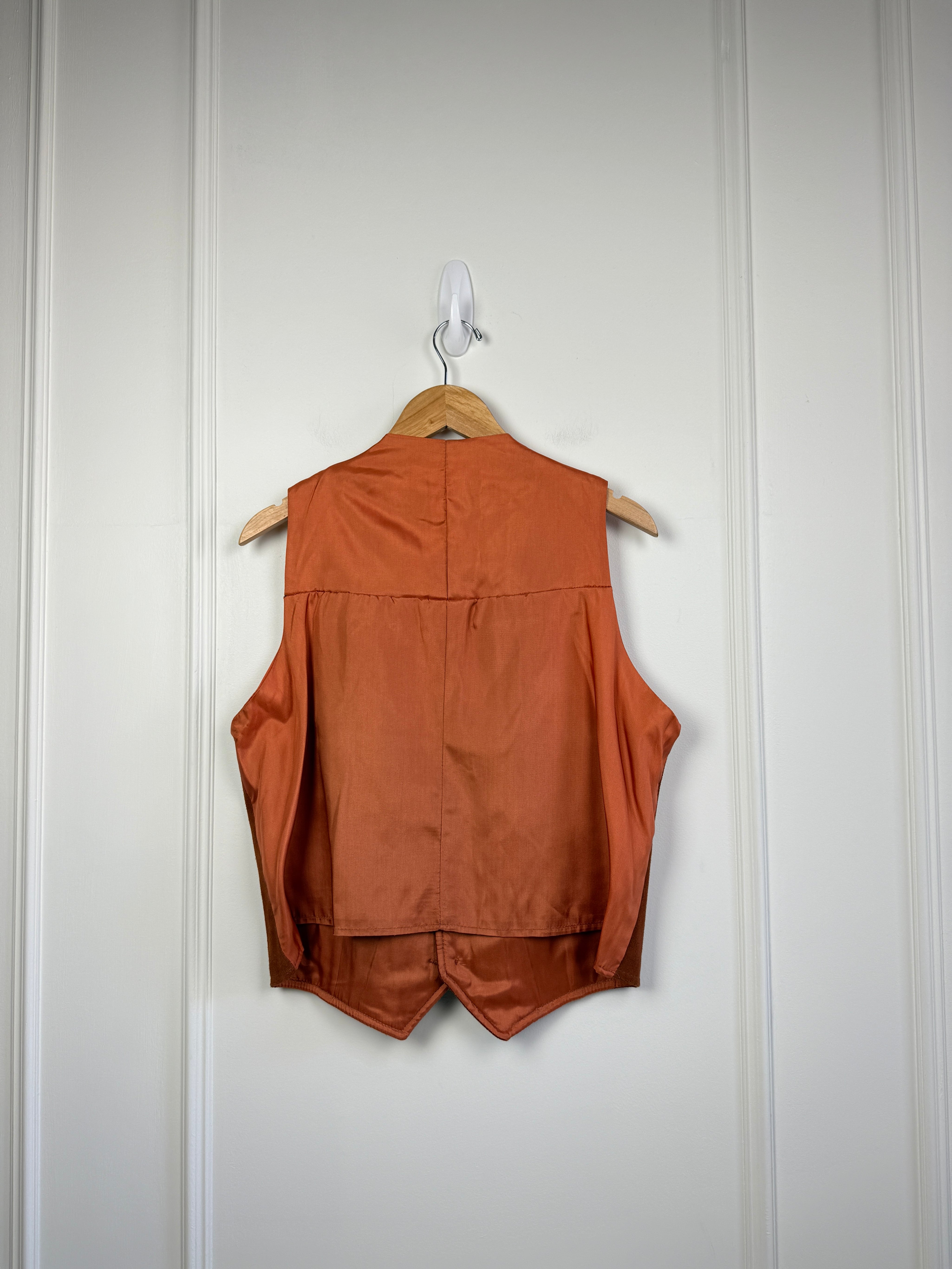Vintage Leather Vest (L/XL)